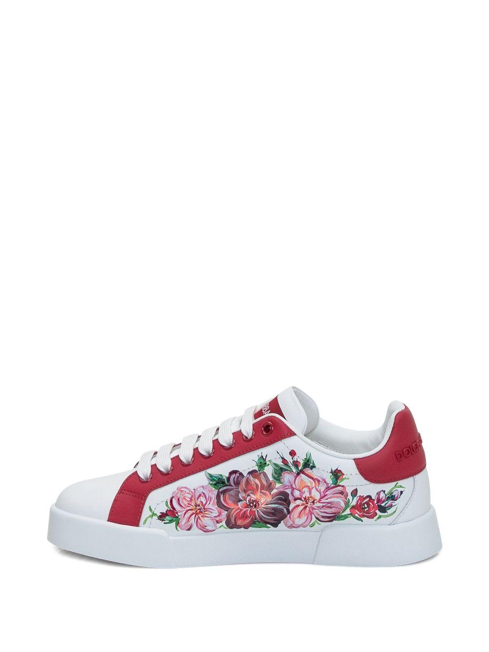 floral-print sneakers Product Image