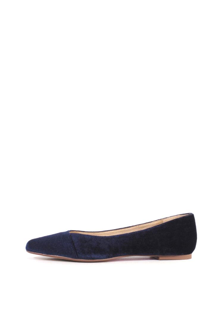 Pammy Velvet Ballet Flats Product Image