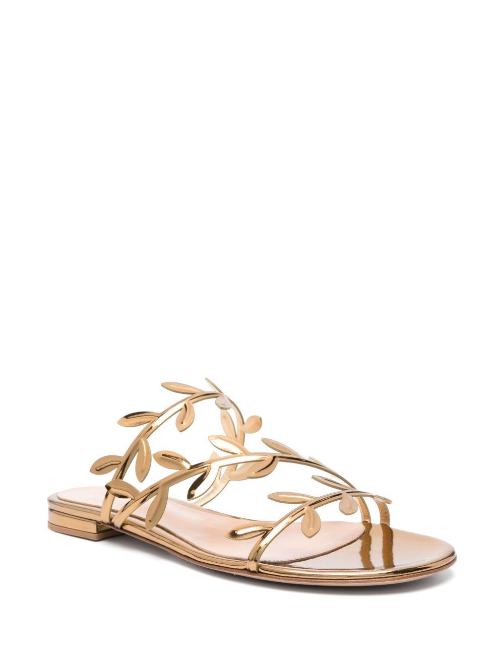 Flavia leather flat sandals Product Image