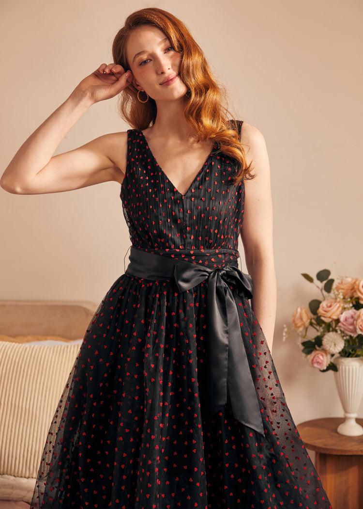 Memory Lane Fit & Flare Dress Product Image