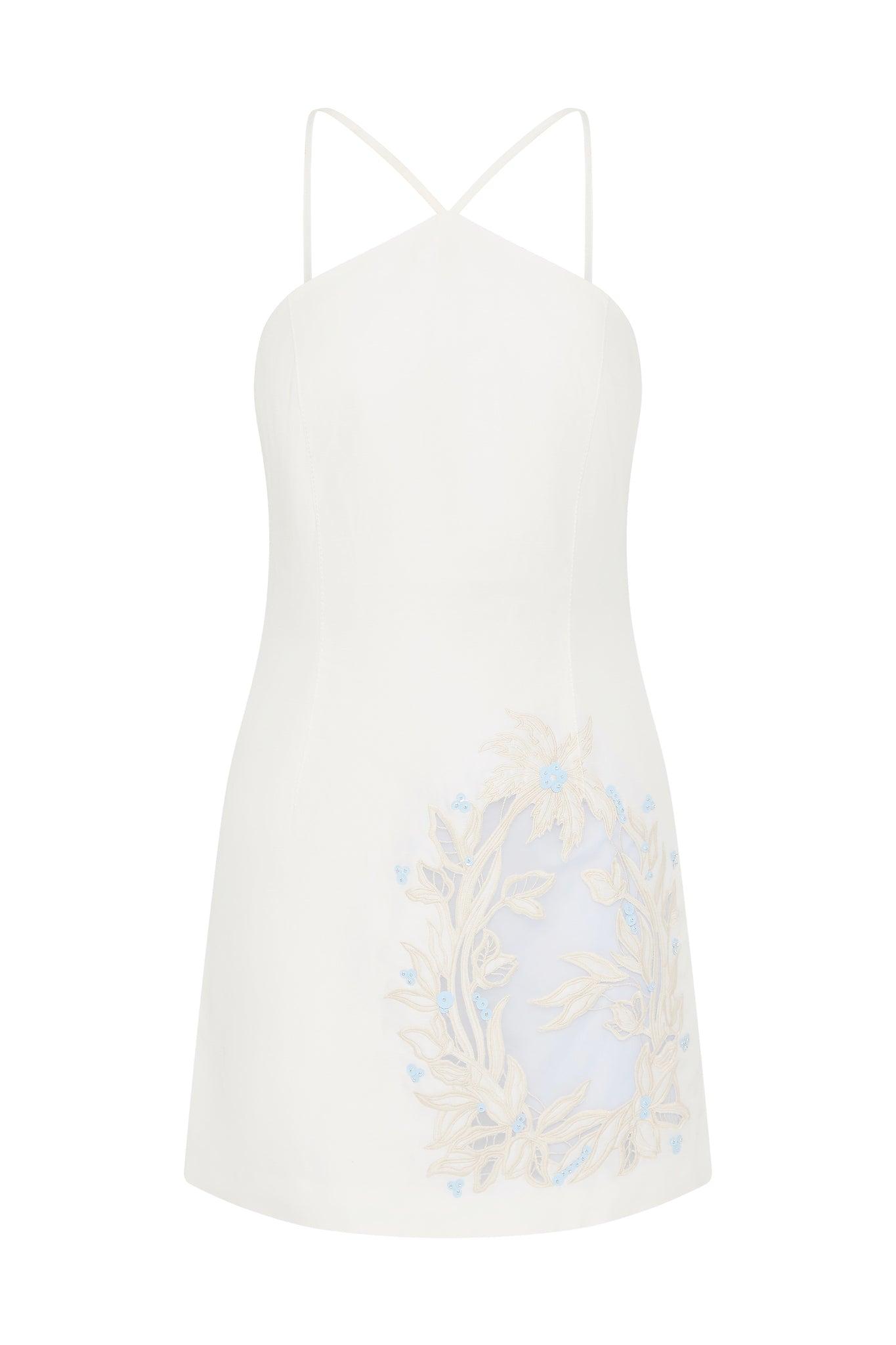 Mirrors Embroidered Mini Dress Product Image