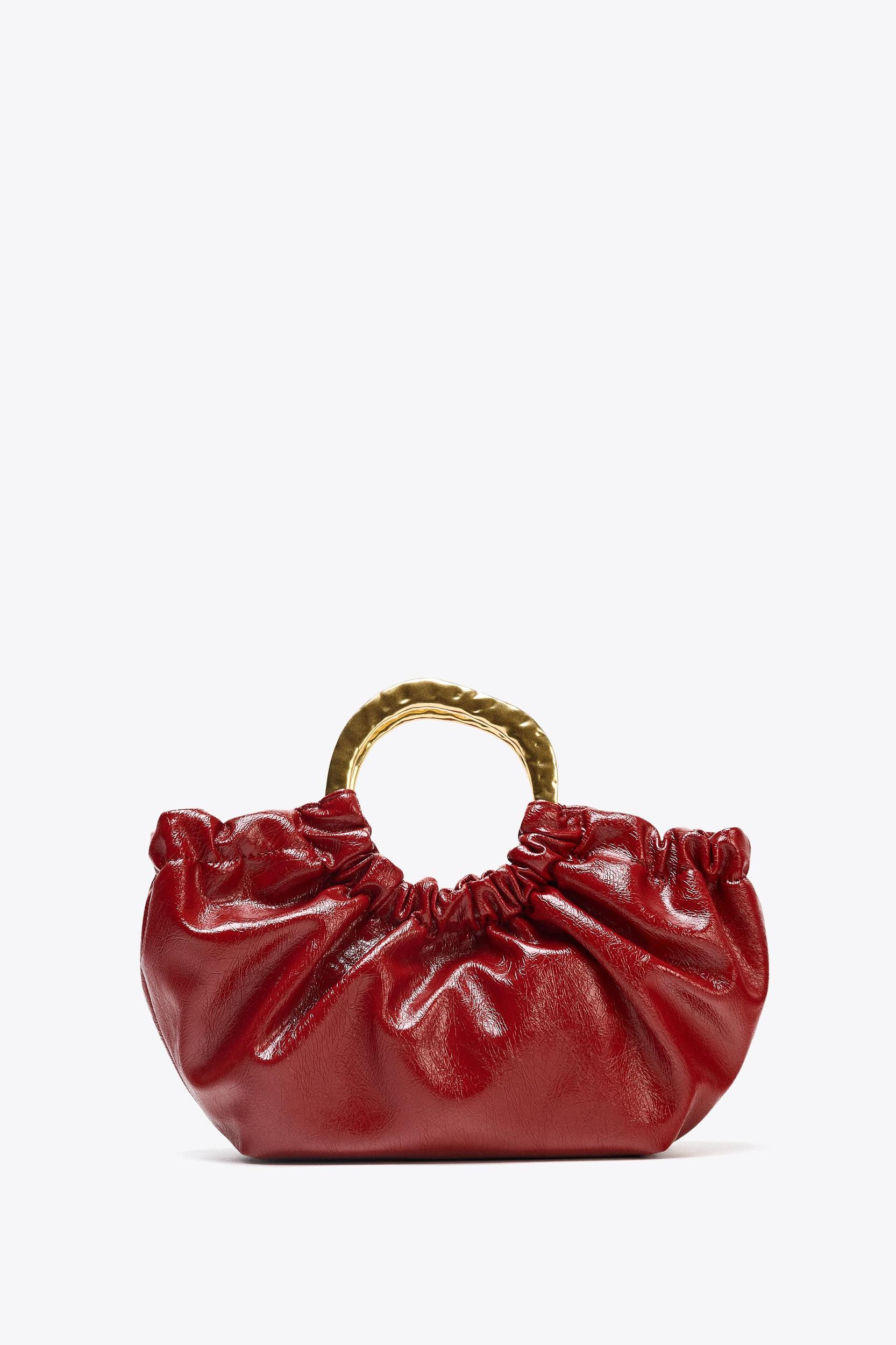 RUCHED HANDBAG Product Image