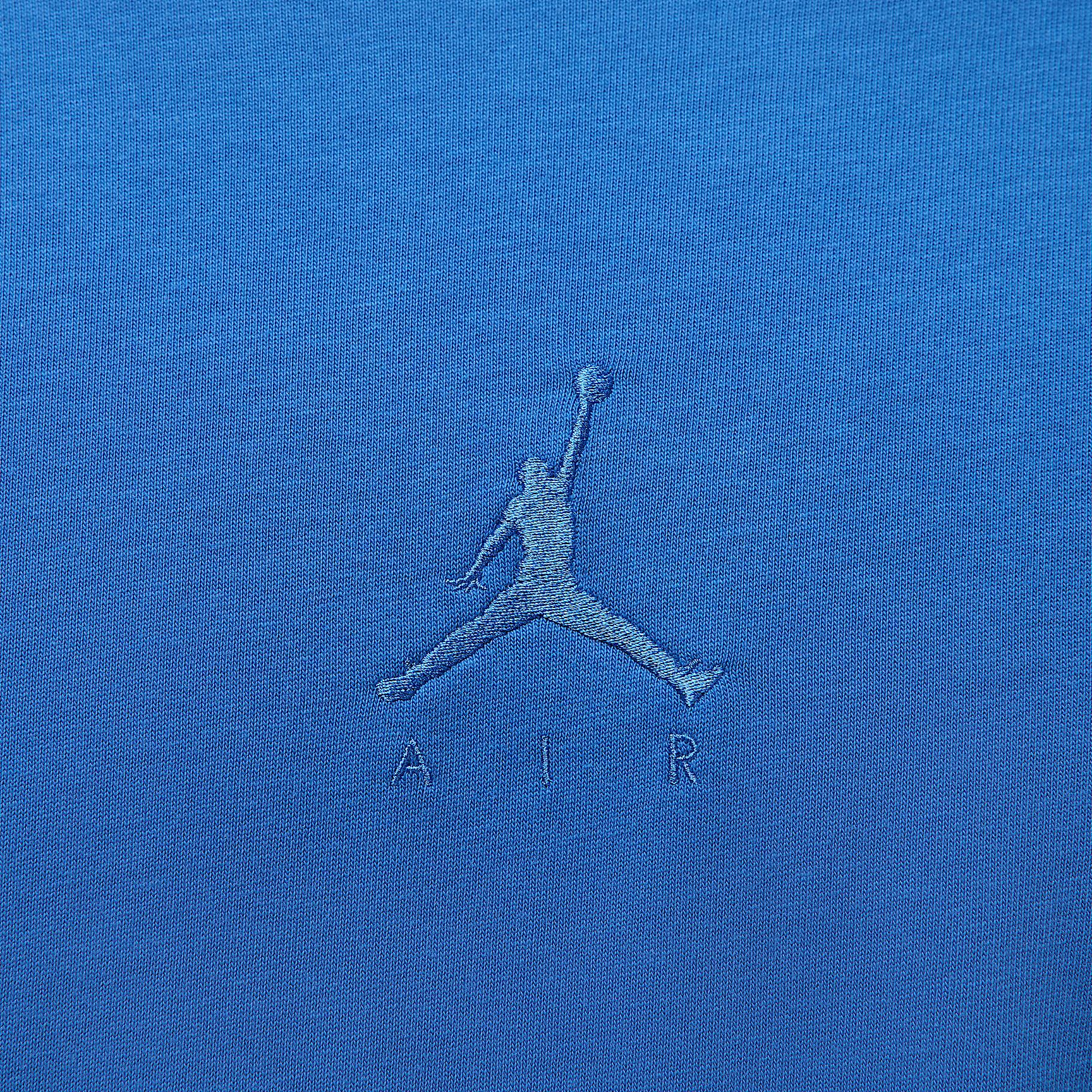 Jordan Mens Jordan Brooklyn Oversized T-Shirt - Mens Black/Blue Product Image