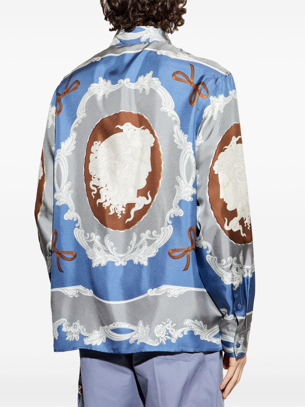 Medusa Cameo-print shirt Product Image