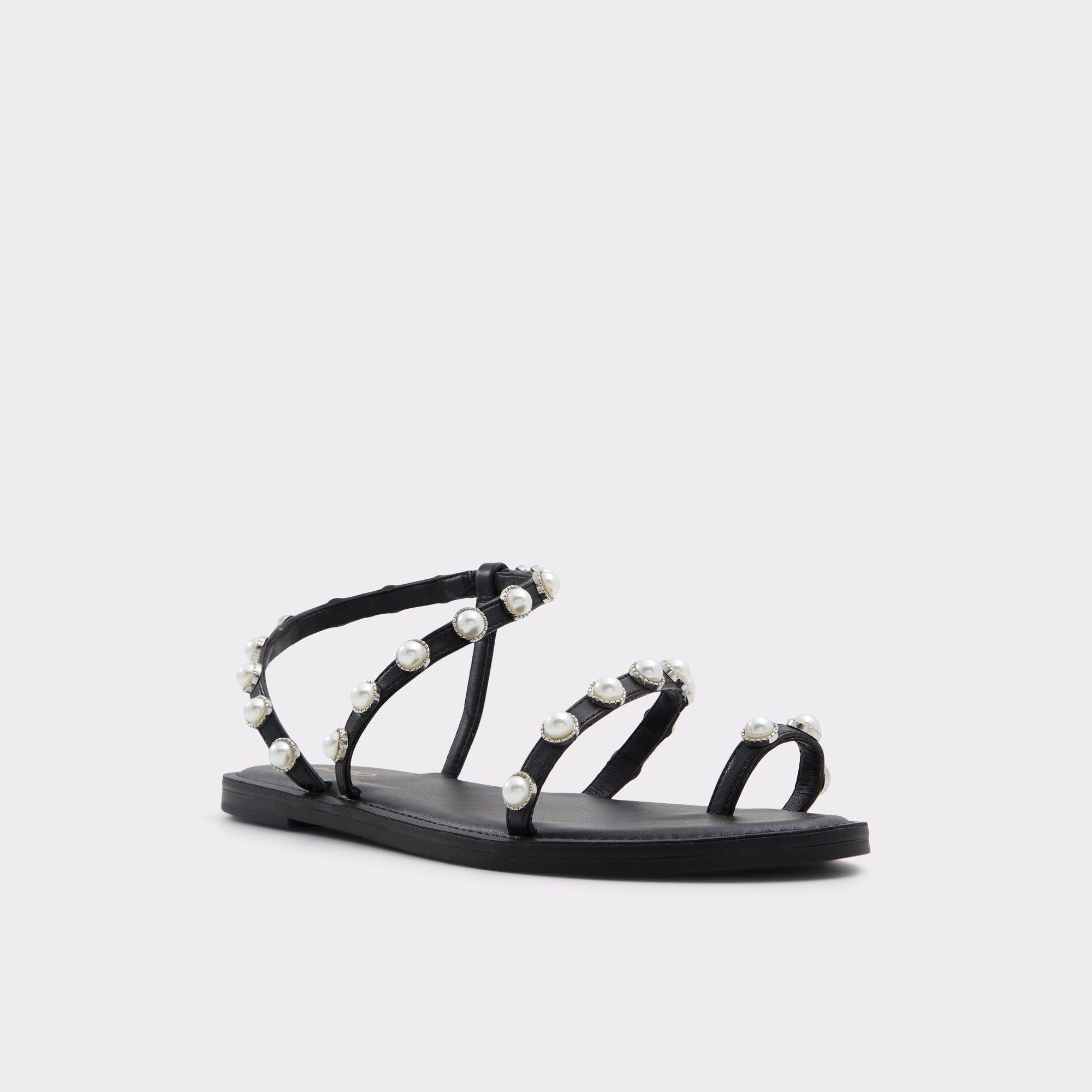 Coreydale Black Women's Flat Sandals | ALDO US Product Image