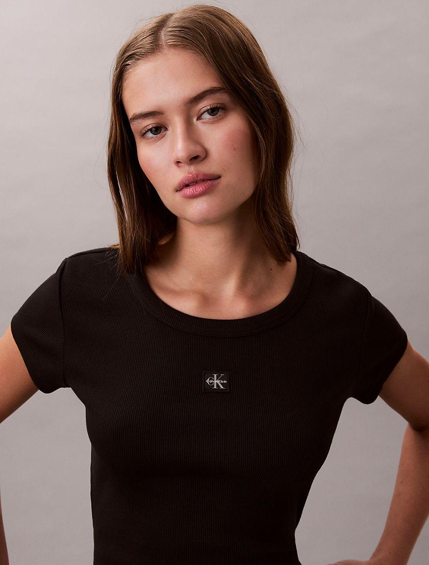 Woven Monologo Slim T-Shirt Product Image