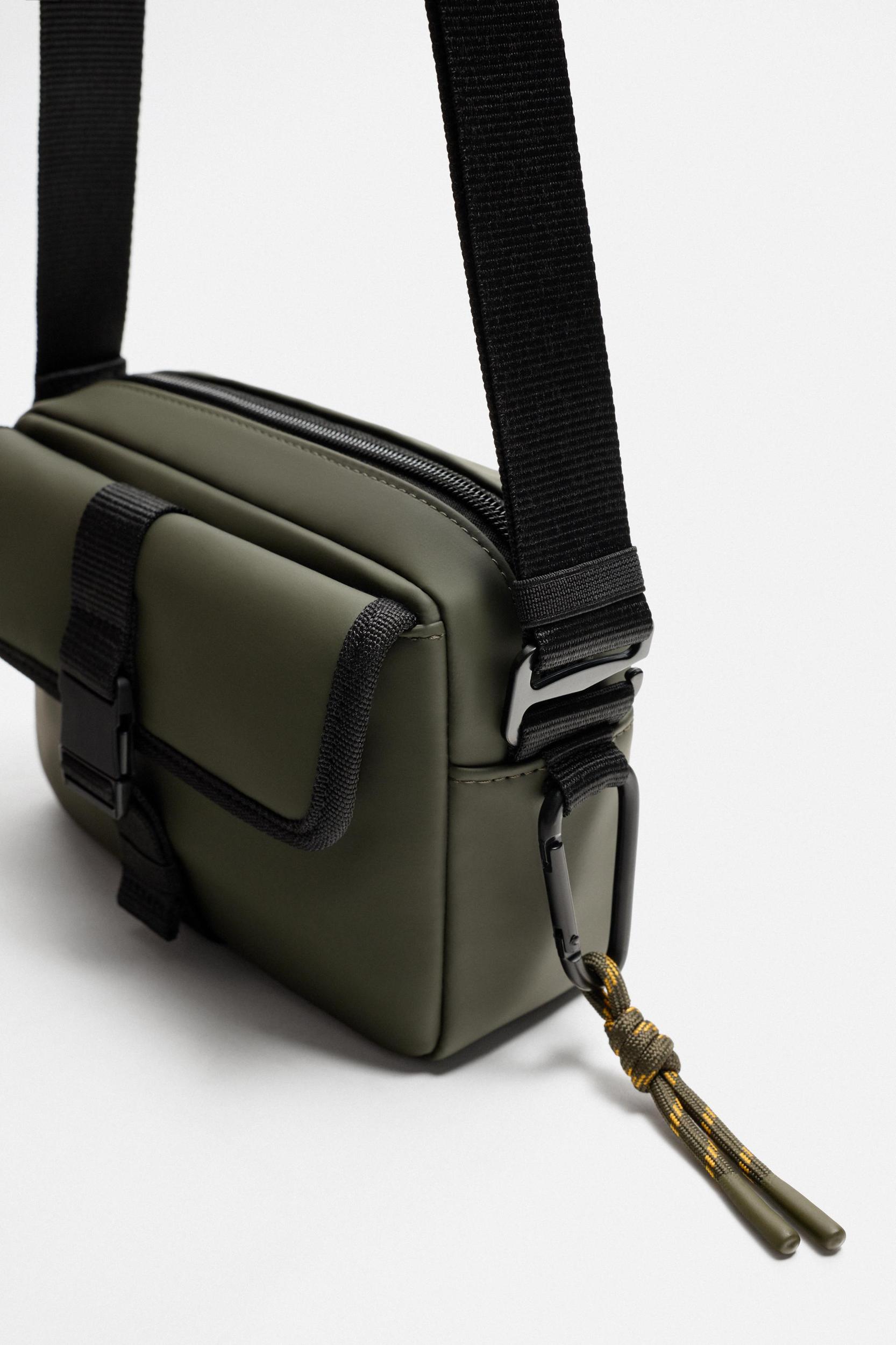 RUBBERIZED CROSSBODY BAG Product Image