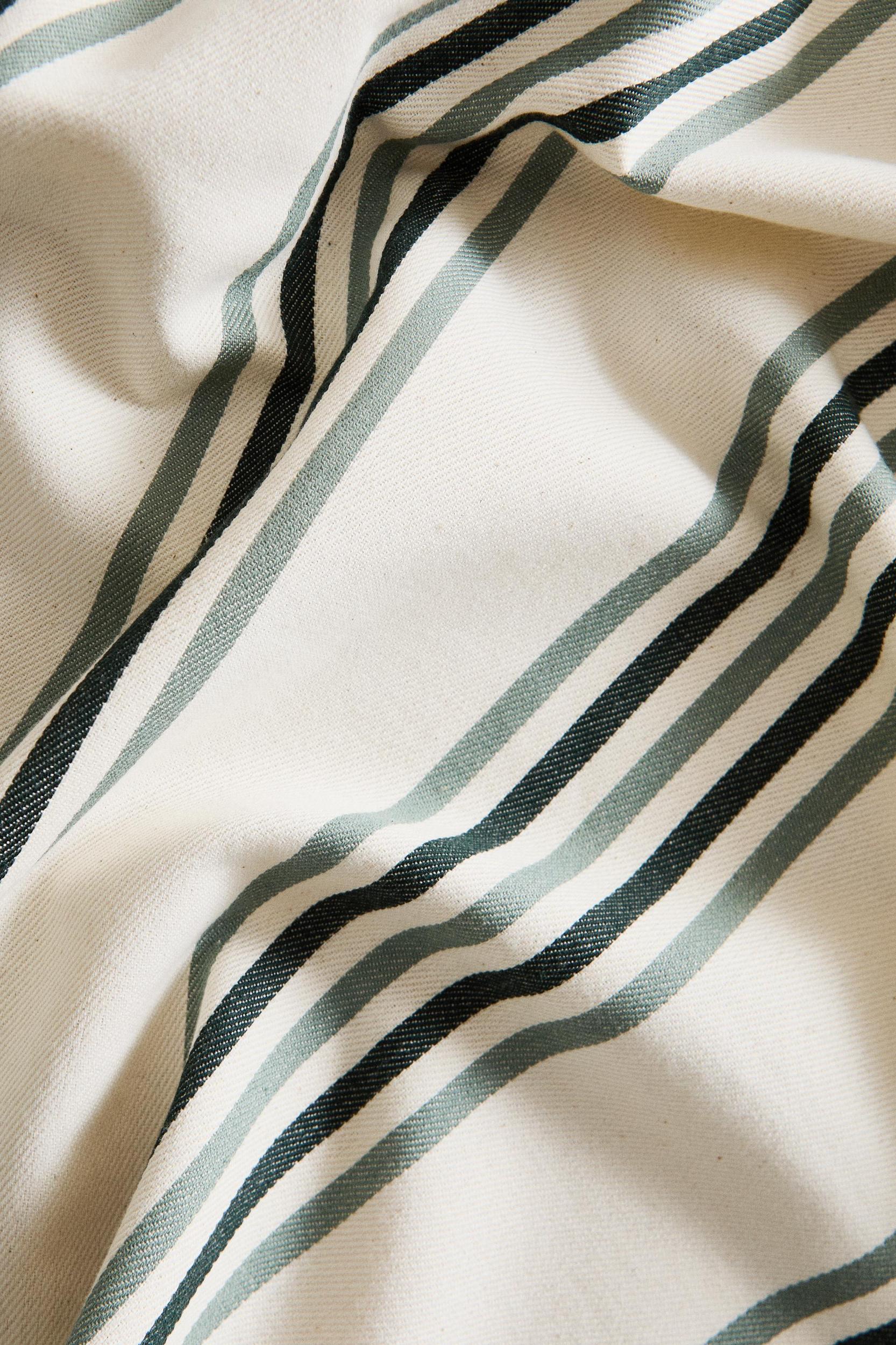 STRIPED COTTON BEACH WRAP TOWEL Product Image