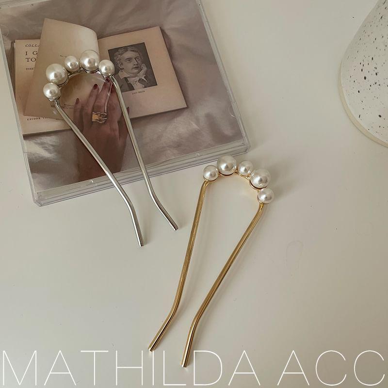 Faux Pearl Hair Stick Product Image