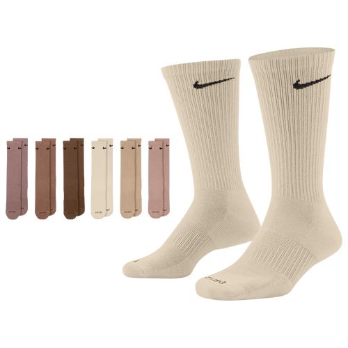 Nike Mens Everyday Plus Cushioned Training Crew Socks (6 Pairs) | SX6897-010 Product Image