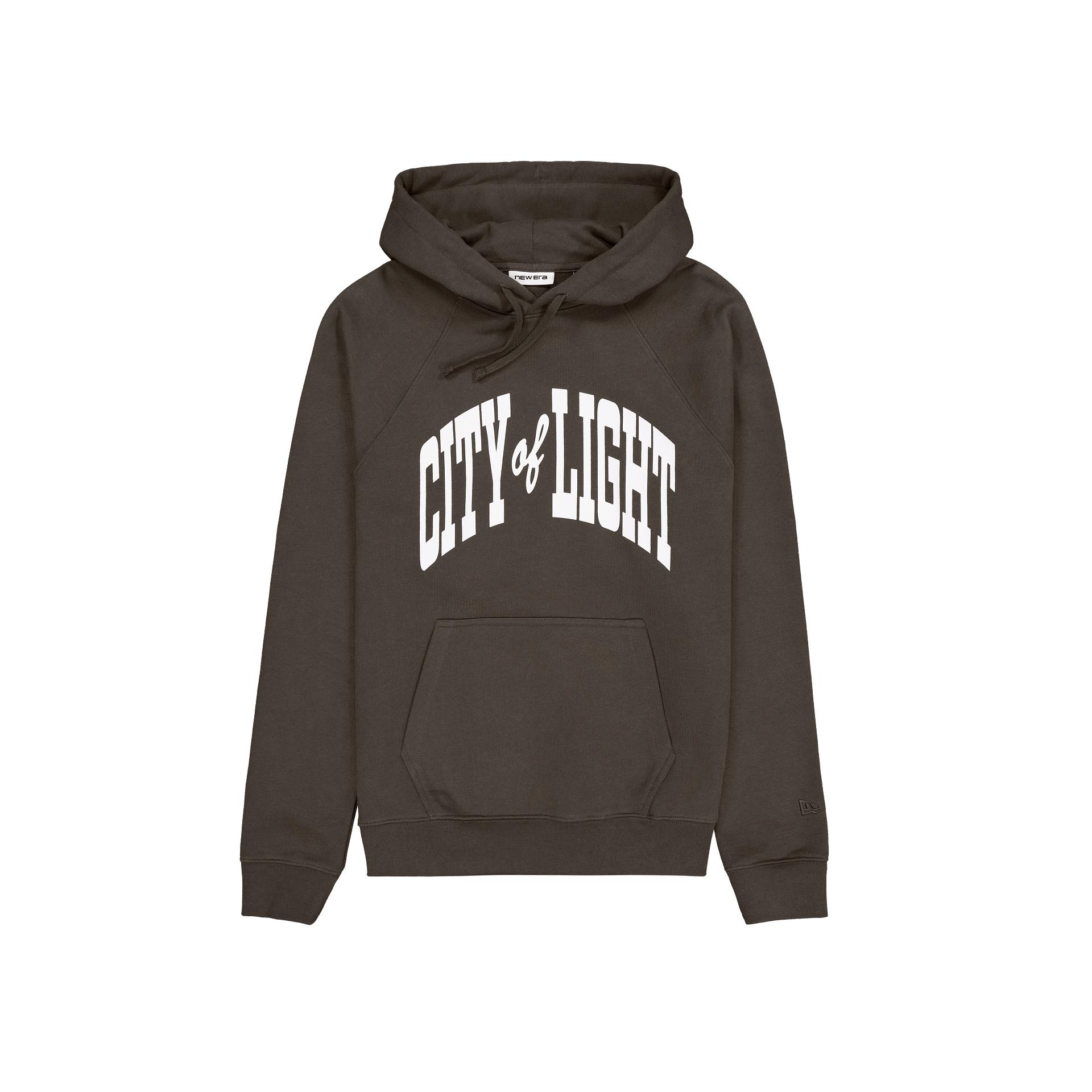 City of Light Dusty Charcoal Hoodie Male Product Image