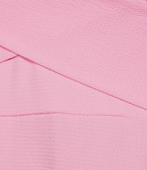 B. Darlin Puff Sleeve Sweetheart Neck Tie Back Romper Product Image