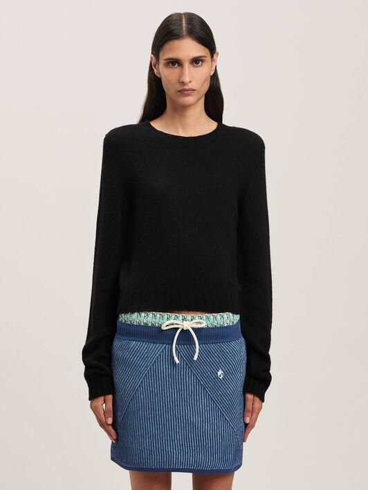 CURVED LOGO SWEATER Product Image