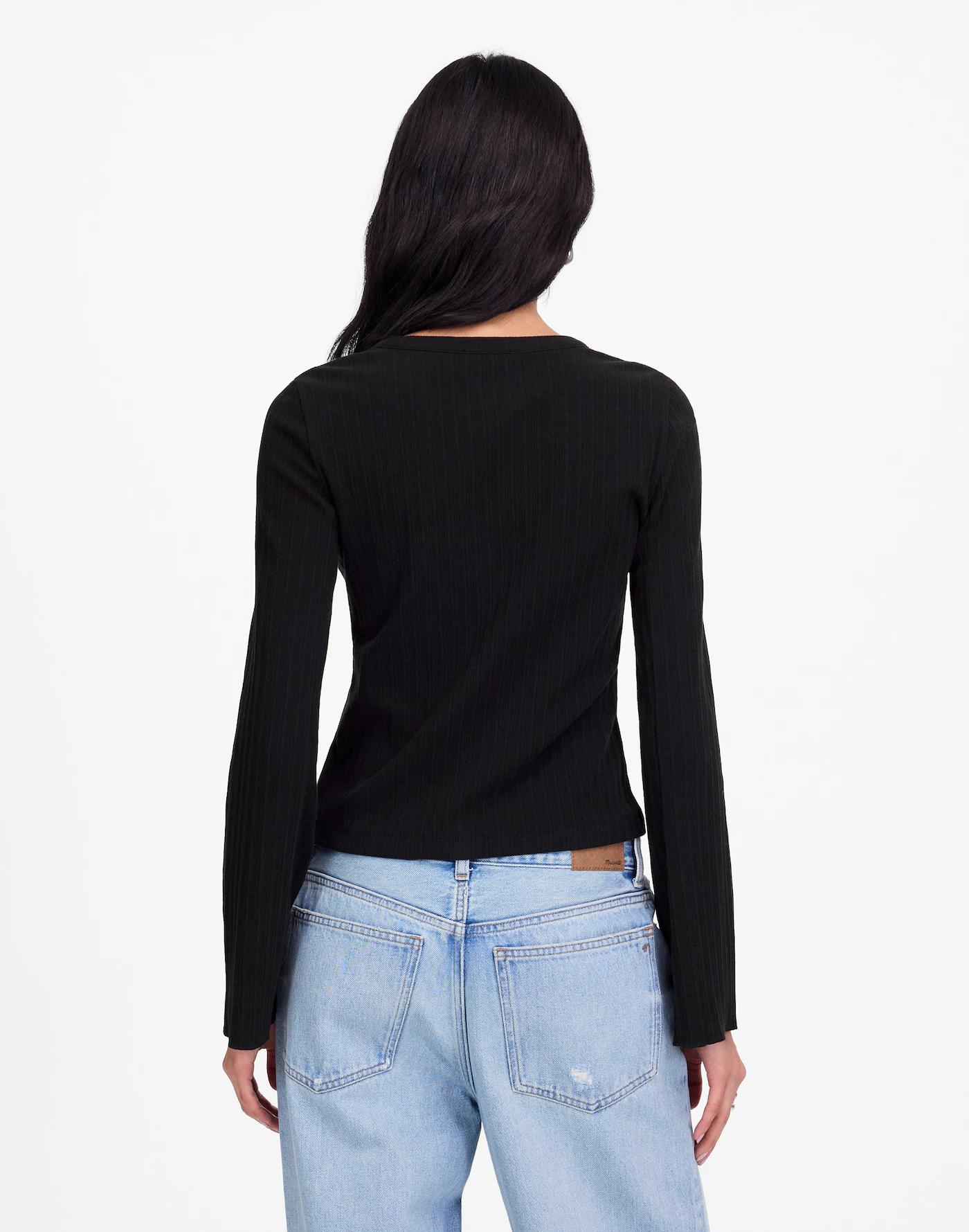 Flared-Sleeve Cardigan Product Image