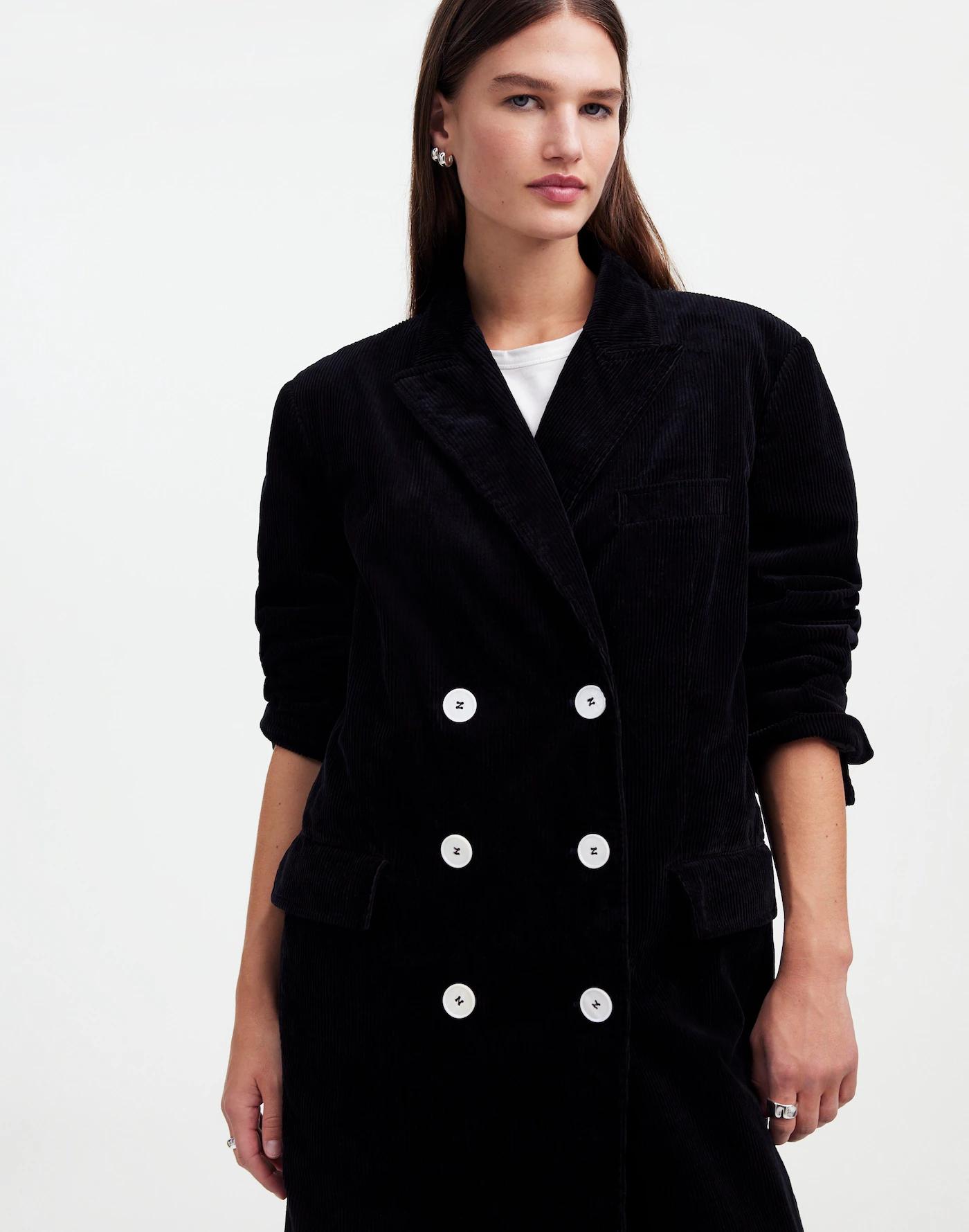 Alexa Chung for Madewell Oversized Long Coat in Corduroy Product Image