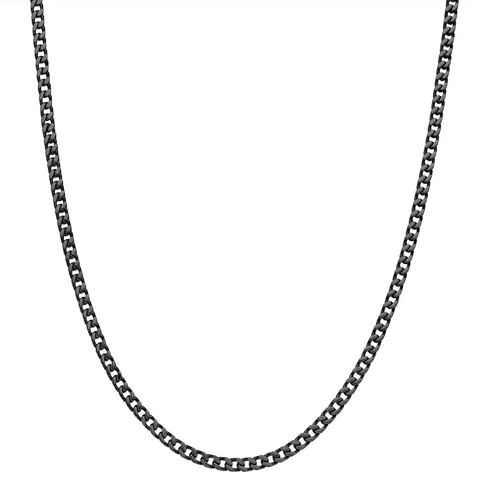 Men's LYNX Stainless Foxtail Chain Necklace,  Product Image