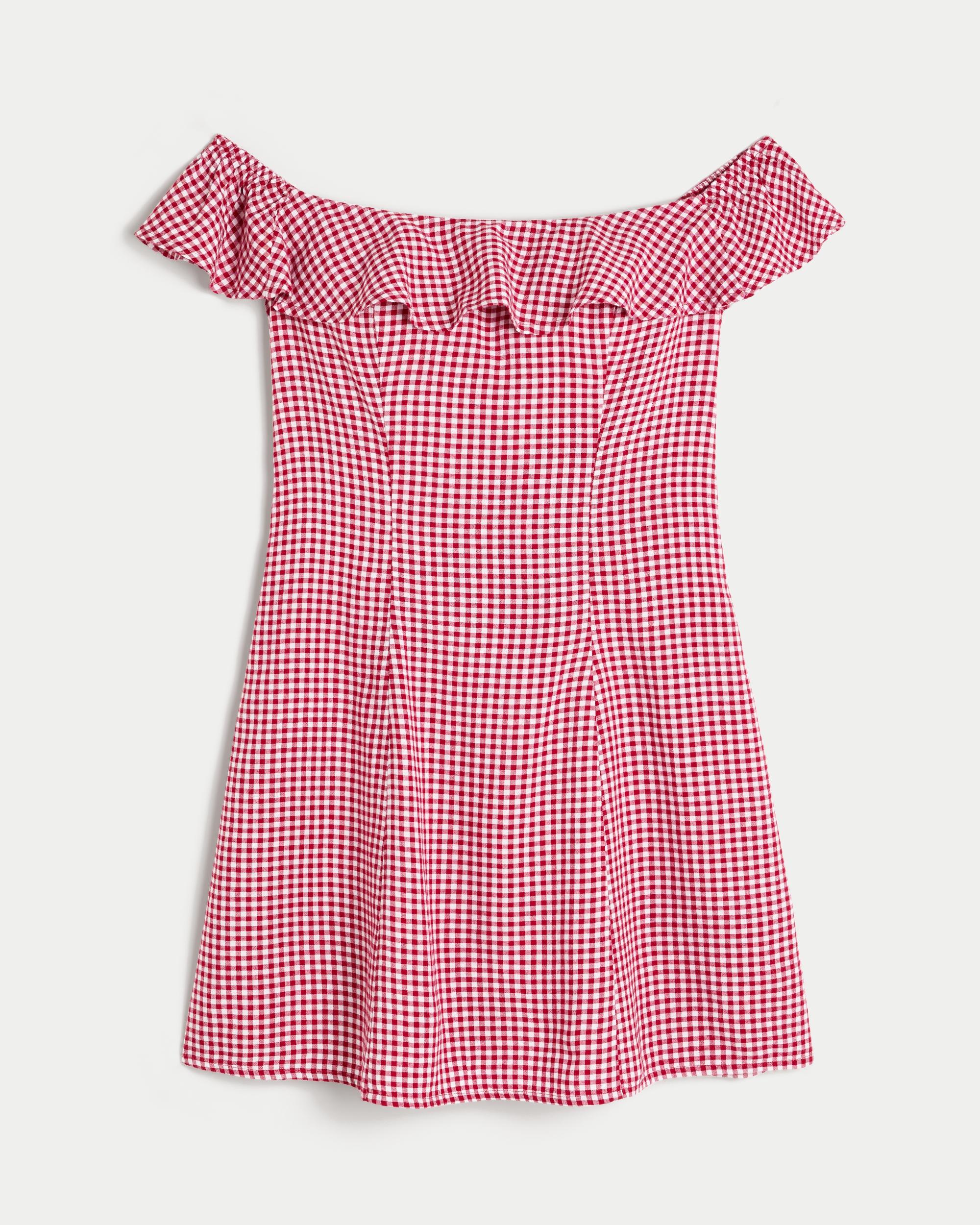 Off-the-Shoulder A-Line Dress Product Image