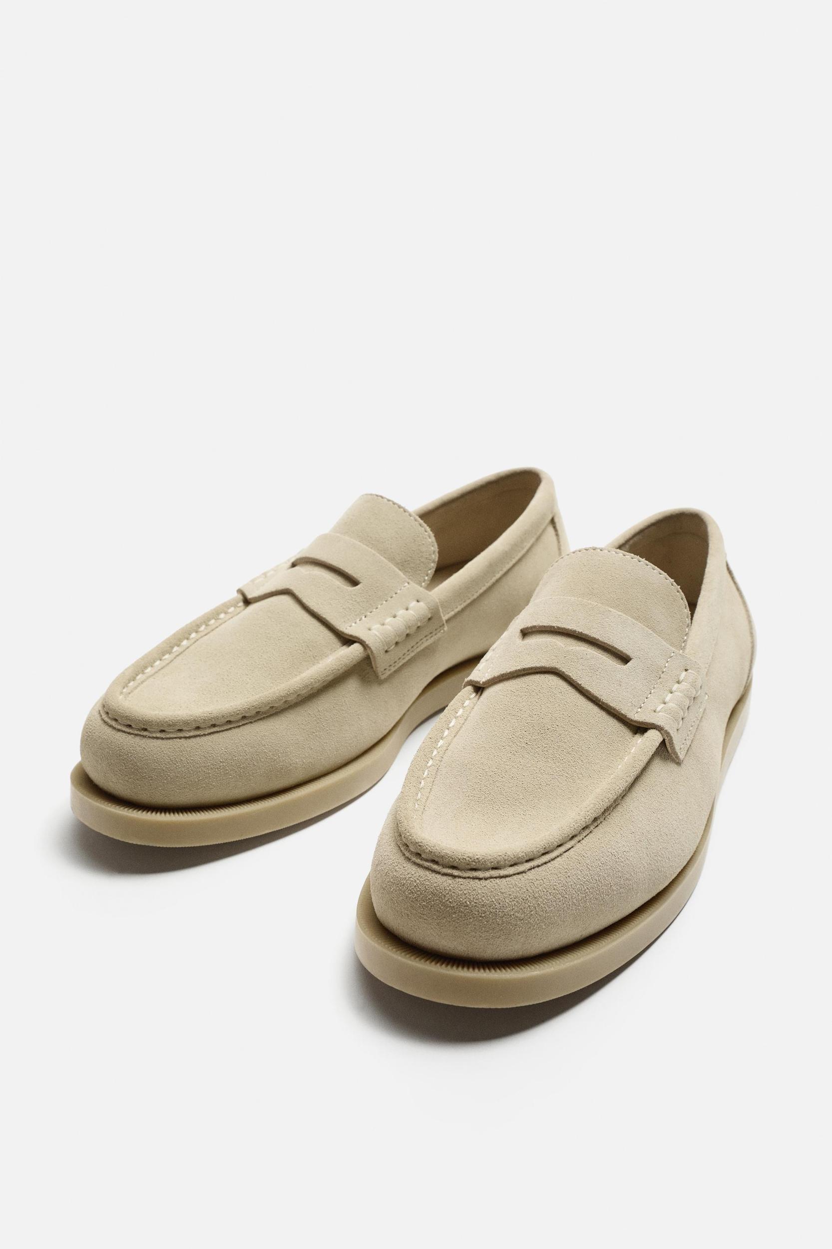 CASUAL LEATHER PENNY LOAFERS Product Image