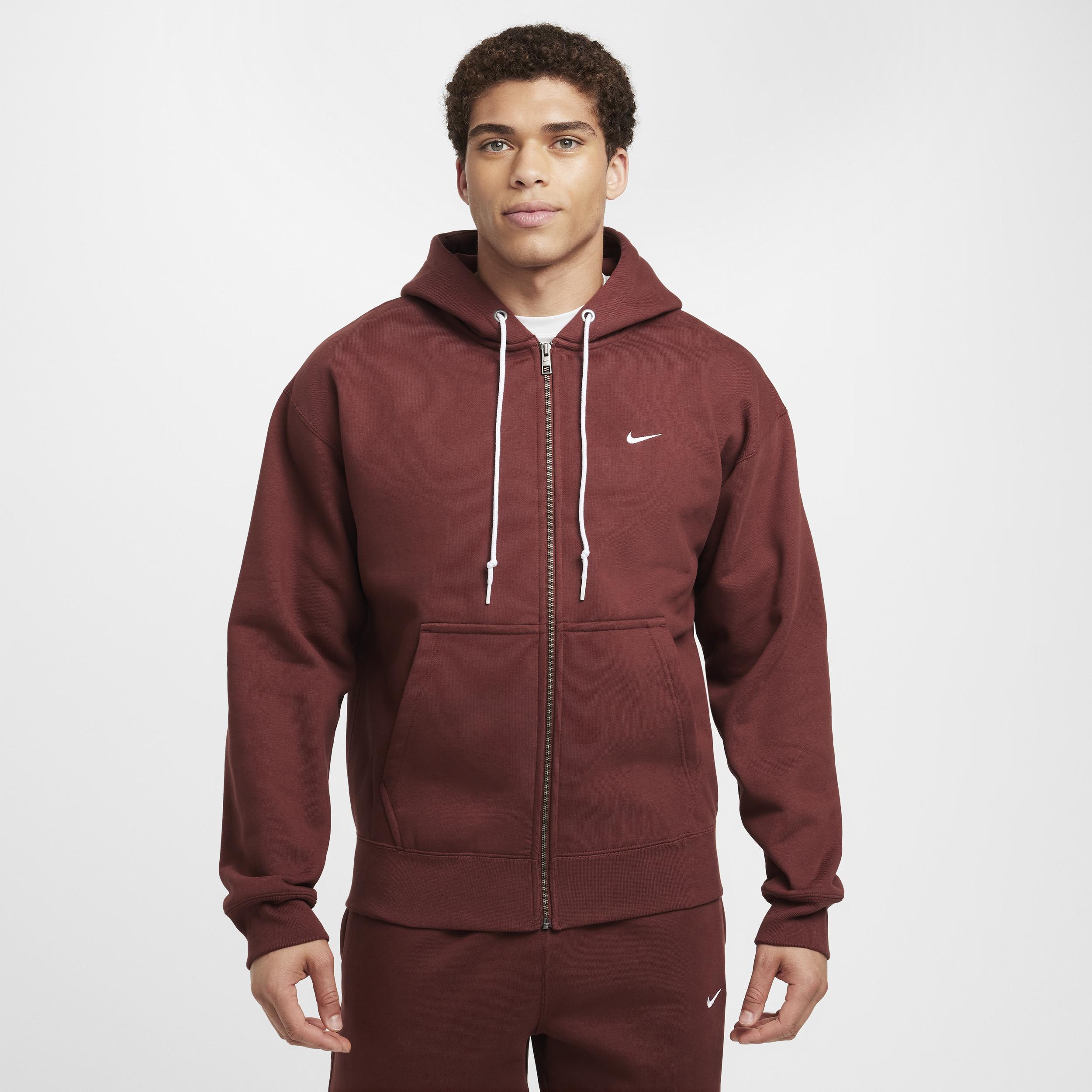 Nike Men's Solo Swoosh Full-Zip Hoodie Product Image