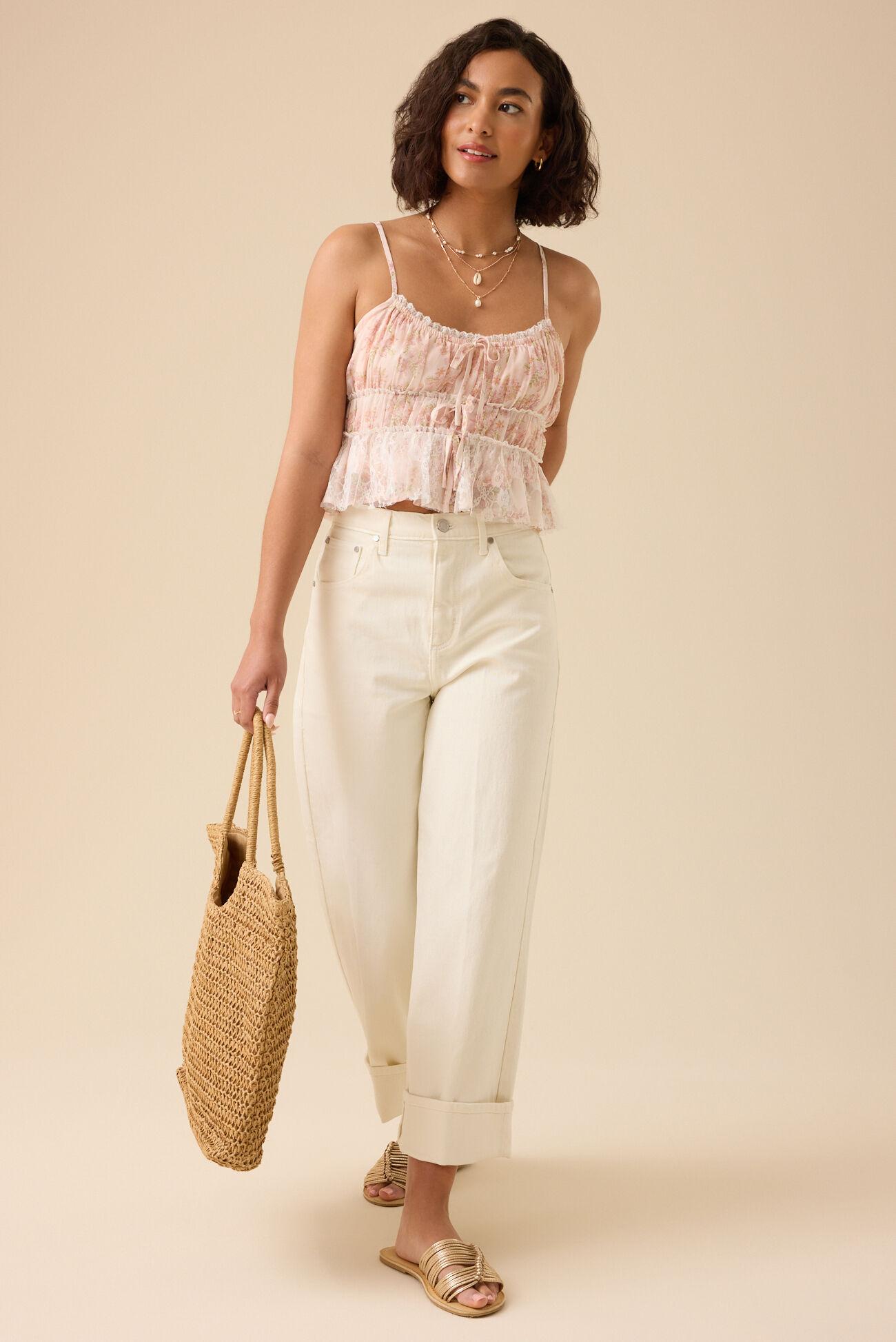 Anastasia Floral Tank Top Product Image