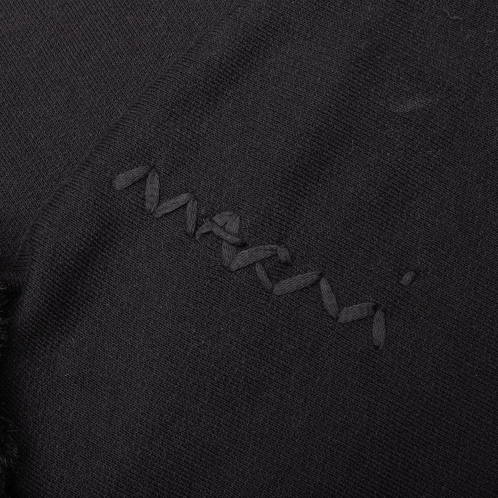 Faux-Fur Hood Sweatshirt UTC269 - Nero Male Product Image