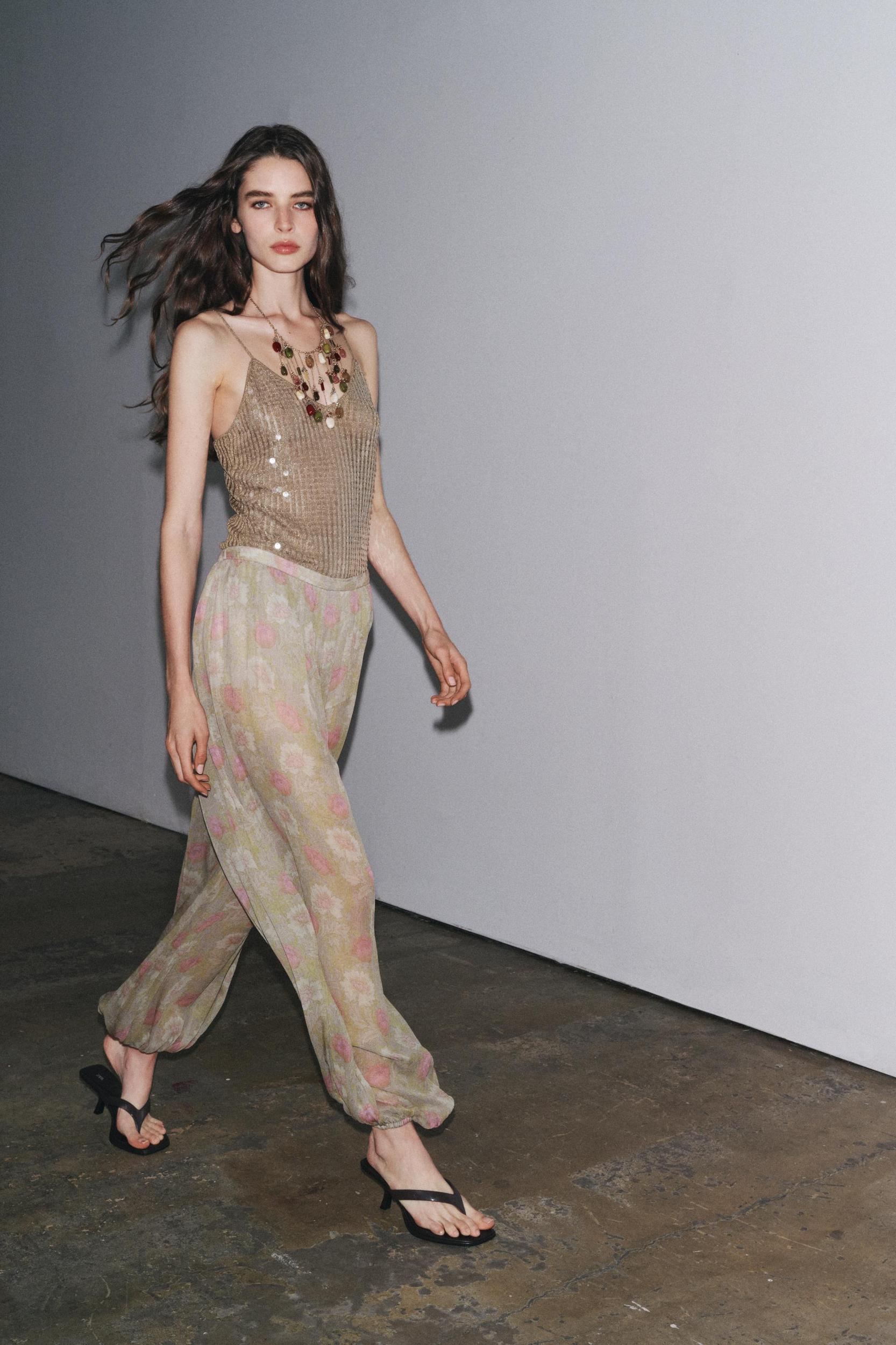 SEQUIN KNIT TOP Product Image