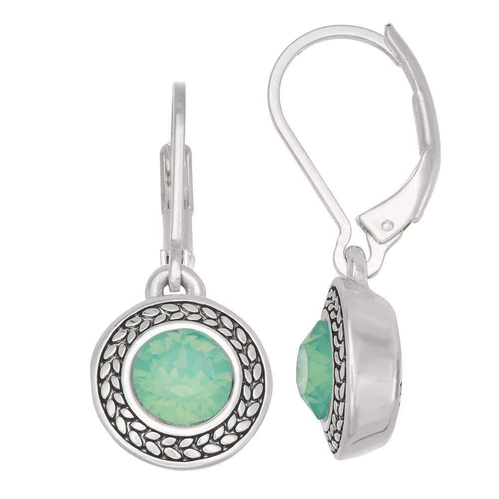 Napier Drop Earrings, Women's, White Product Image