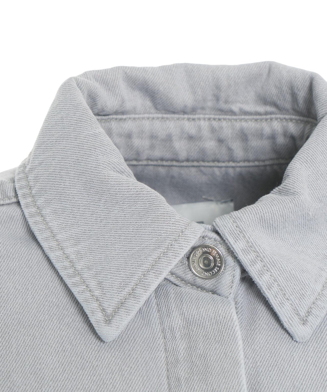 Denim overshirt 'Denira' Product Image