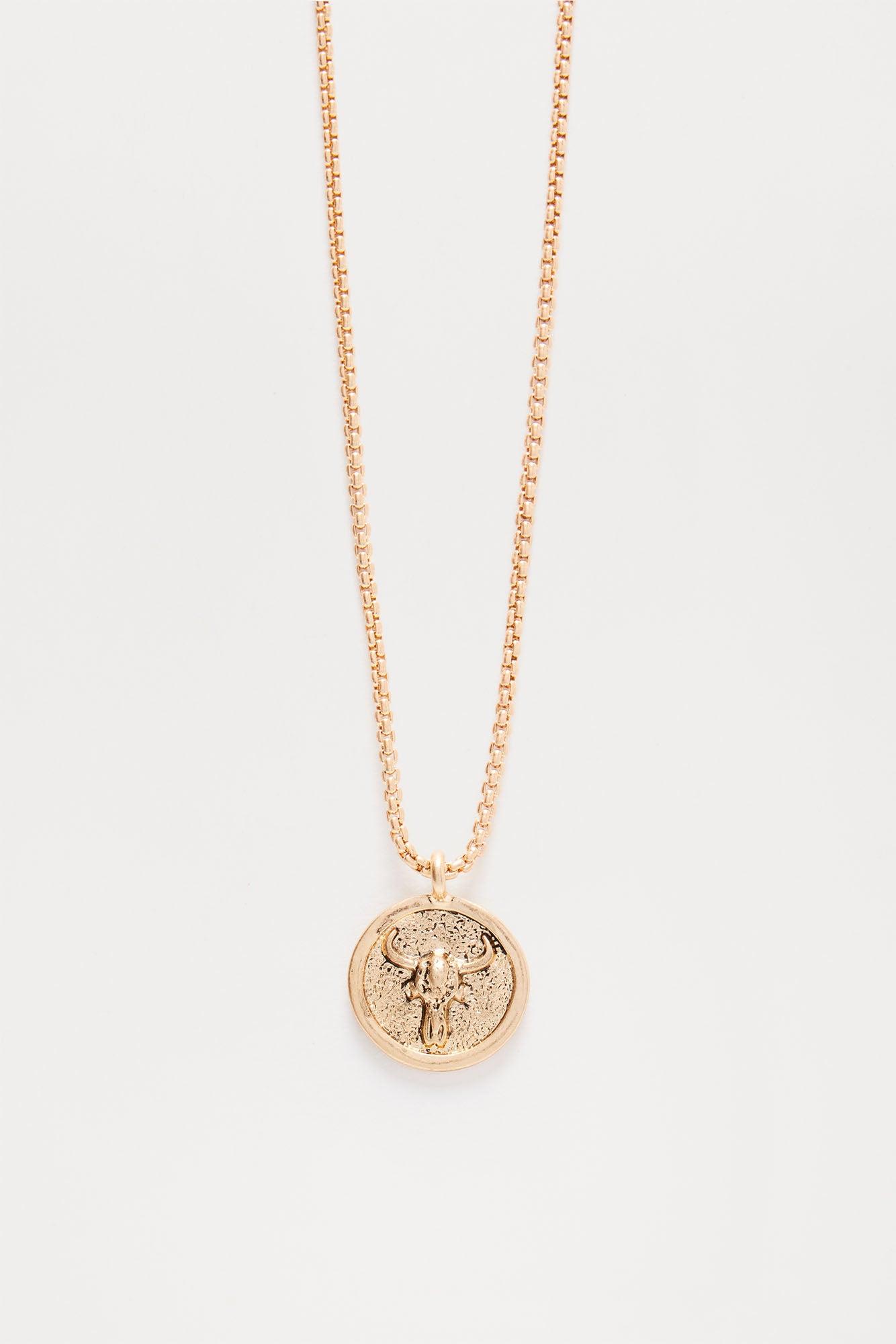 Marlon Pendant Necklace - Gold Product Image