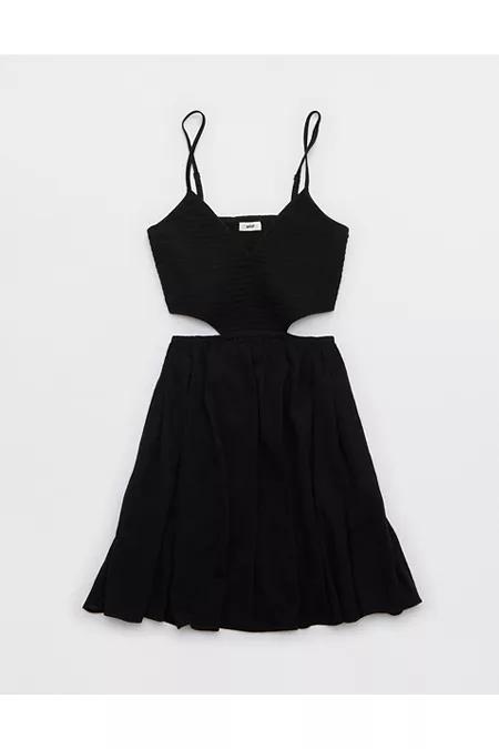 Aerie Smocked Cut Out Mini Dress Women's Product Image