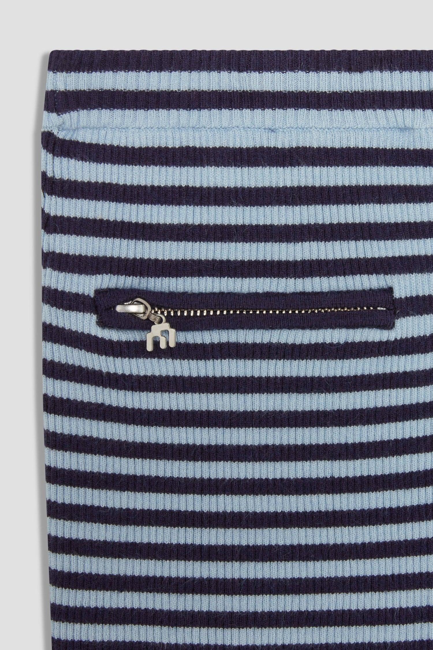 VLAD ZIP UP - BLUE STRIPE Product Image