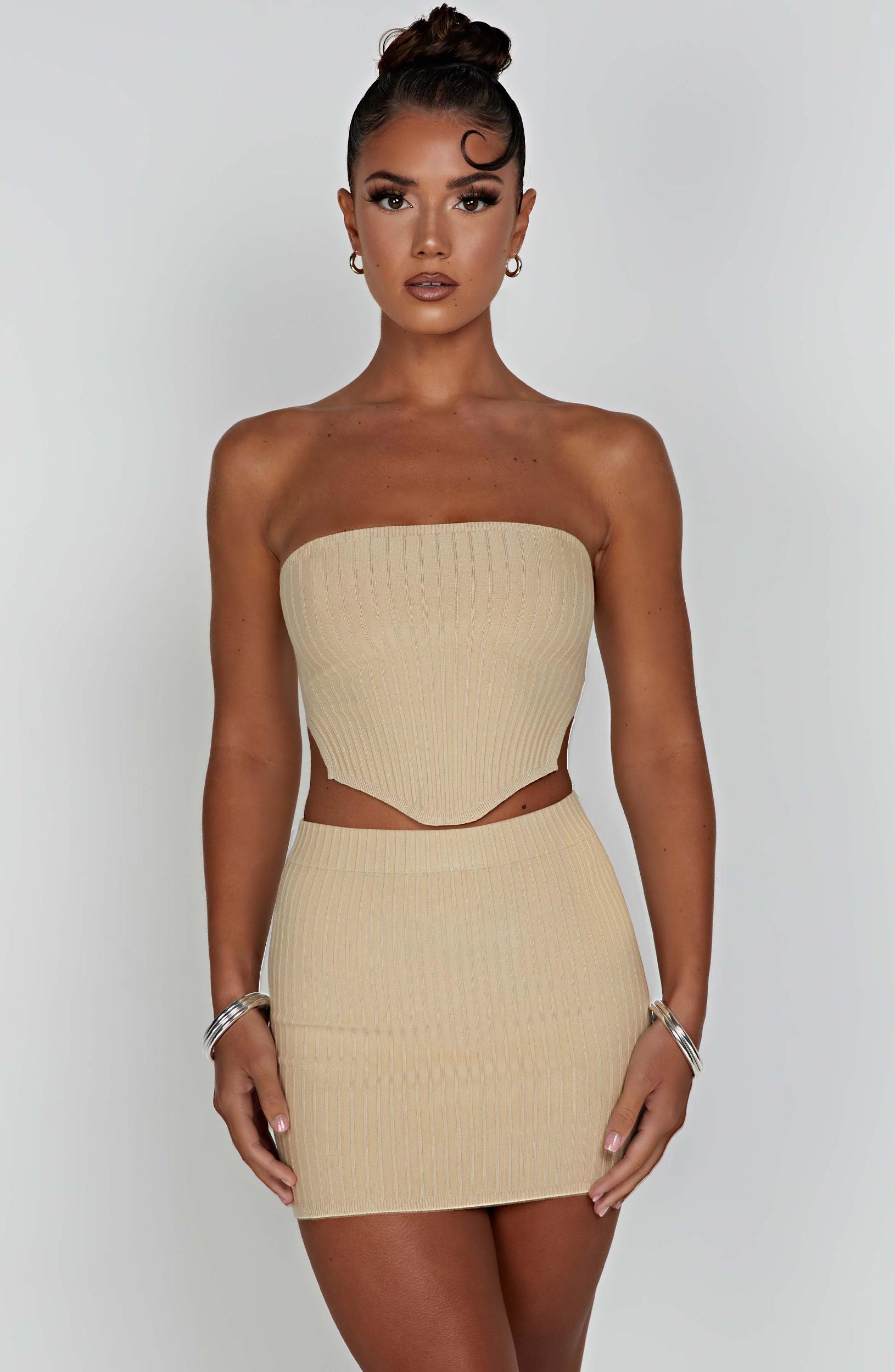 Jaz Top - Beige Product Image