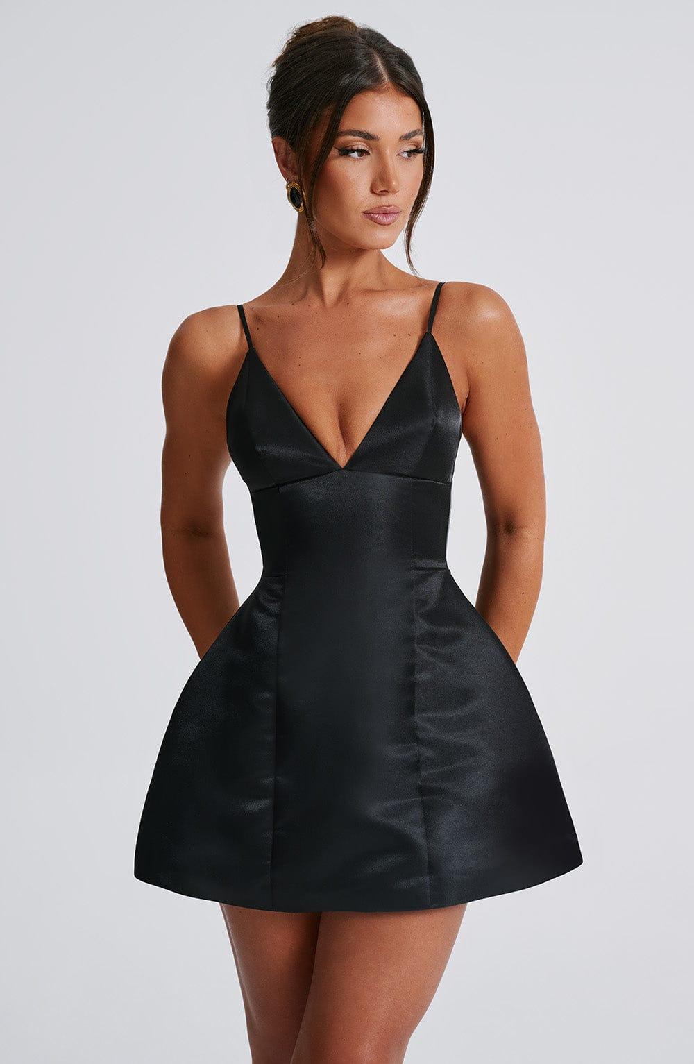 Nicole Mini Dress - Black Product Image