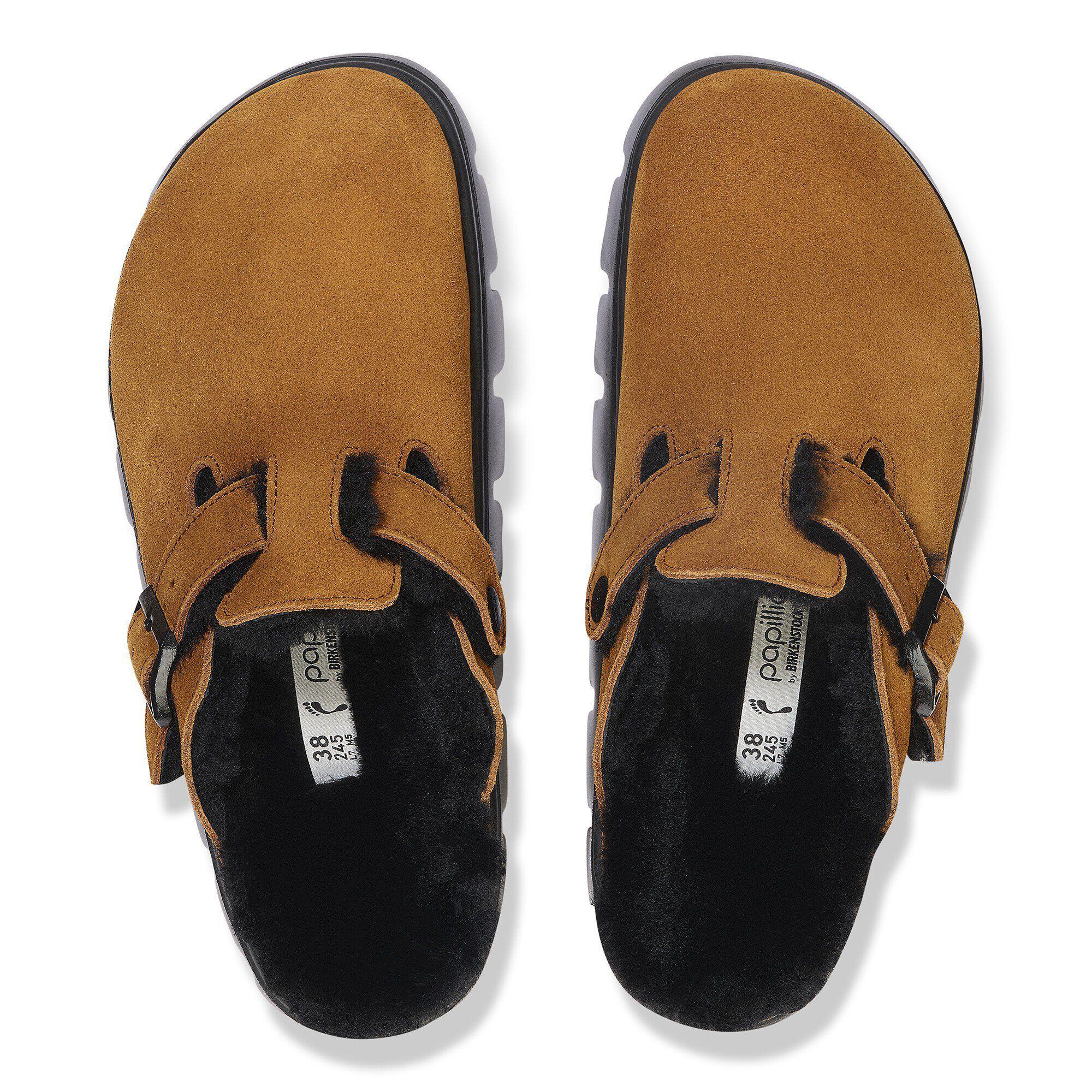 Boston PAP Chunky Shearling Suede Leather/Fur Product Image