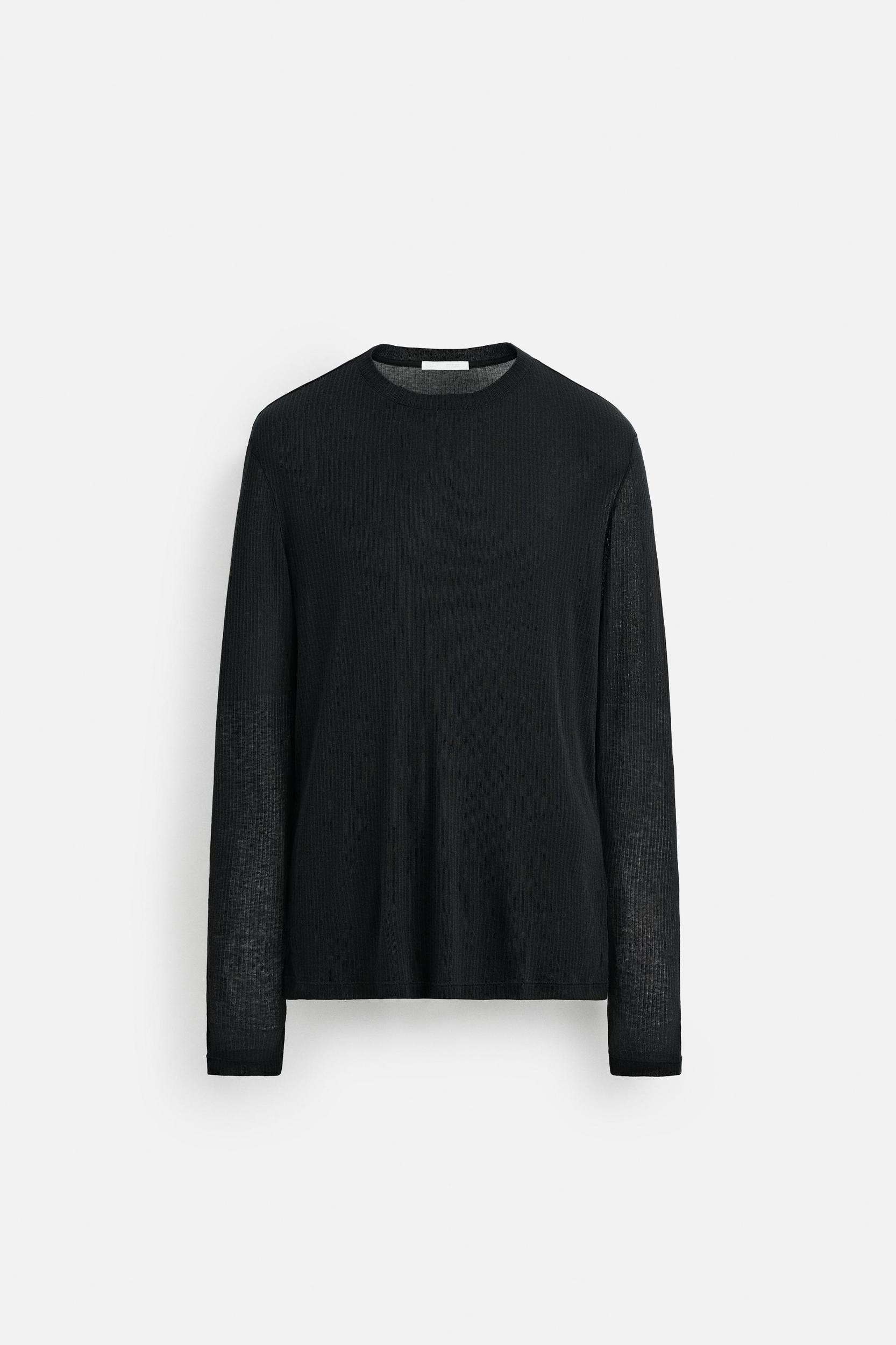 SEMI-SHEER LYOCELL T-SHIRT Product Image