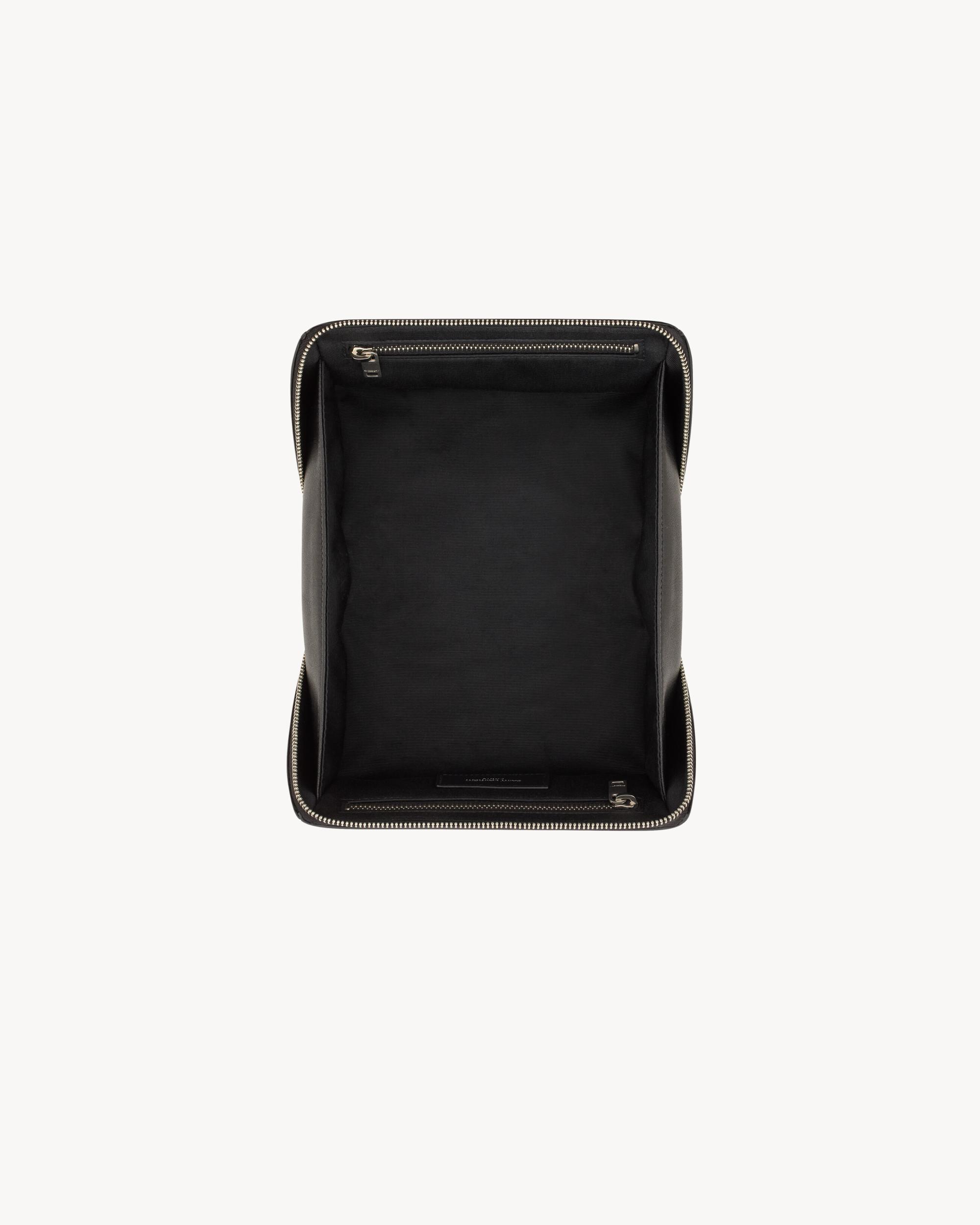 SAINT LAURENT PARIS small vanity case in smooth leather Product Image