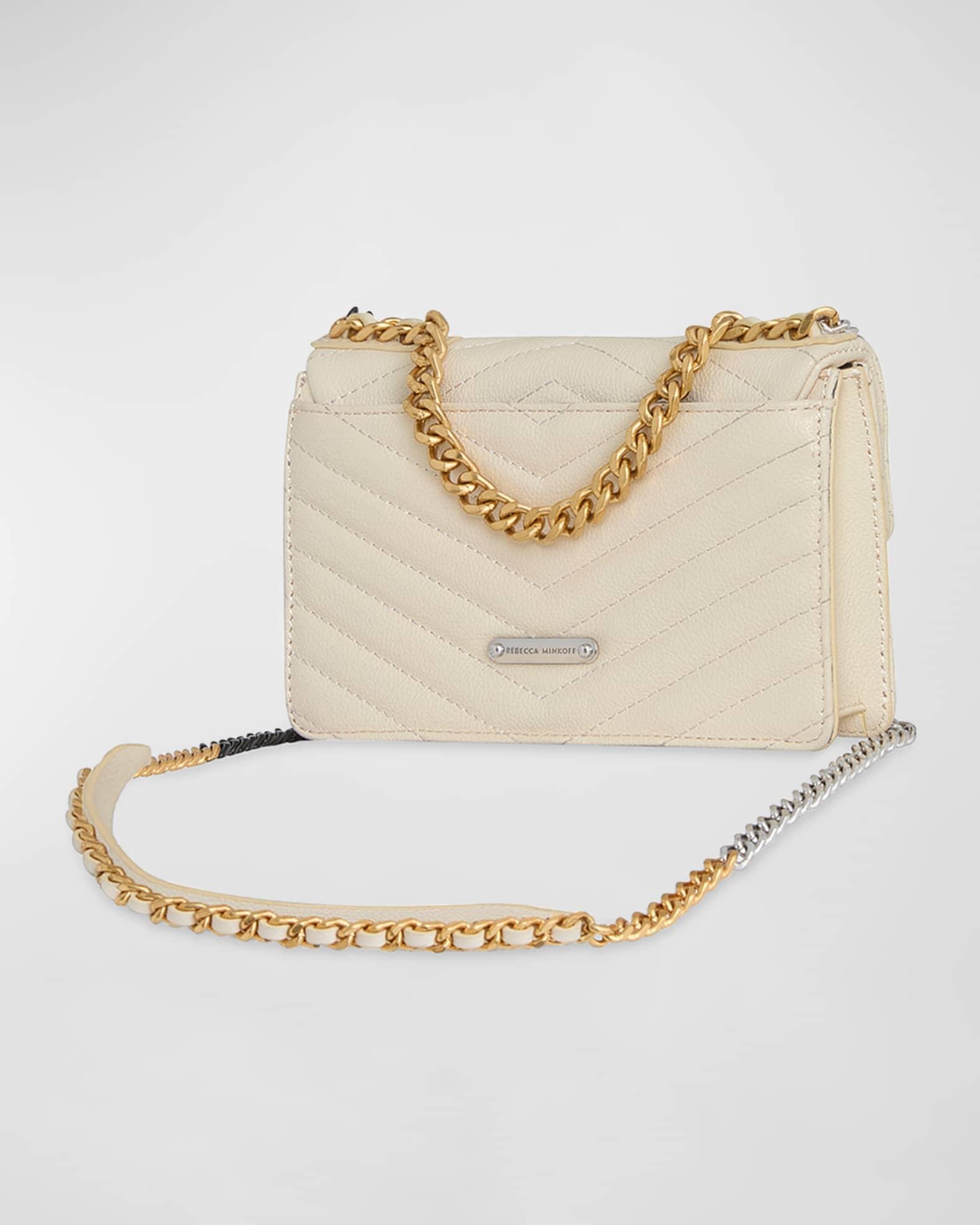 Edie Mini Quilted Leather Chain Crossbody Bag Product Image