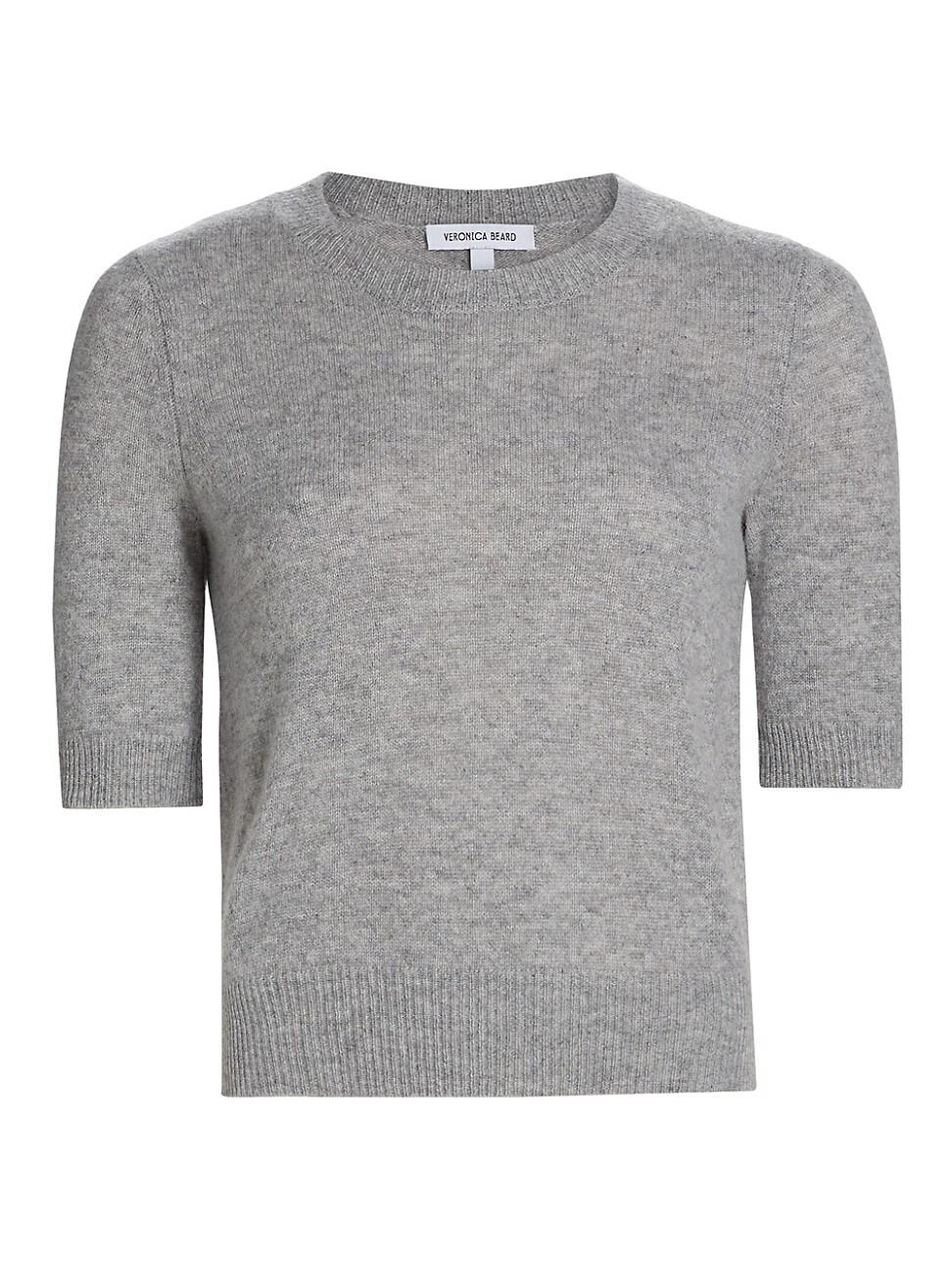 Womens Shana Cashmere Short-Sleeve Sweater Product Image