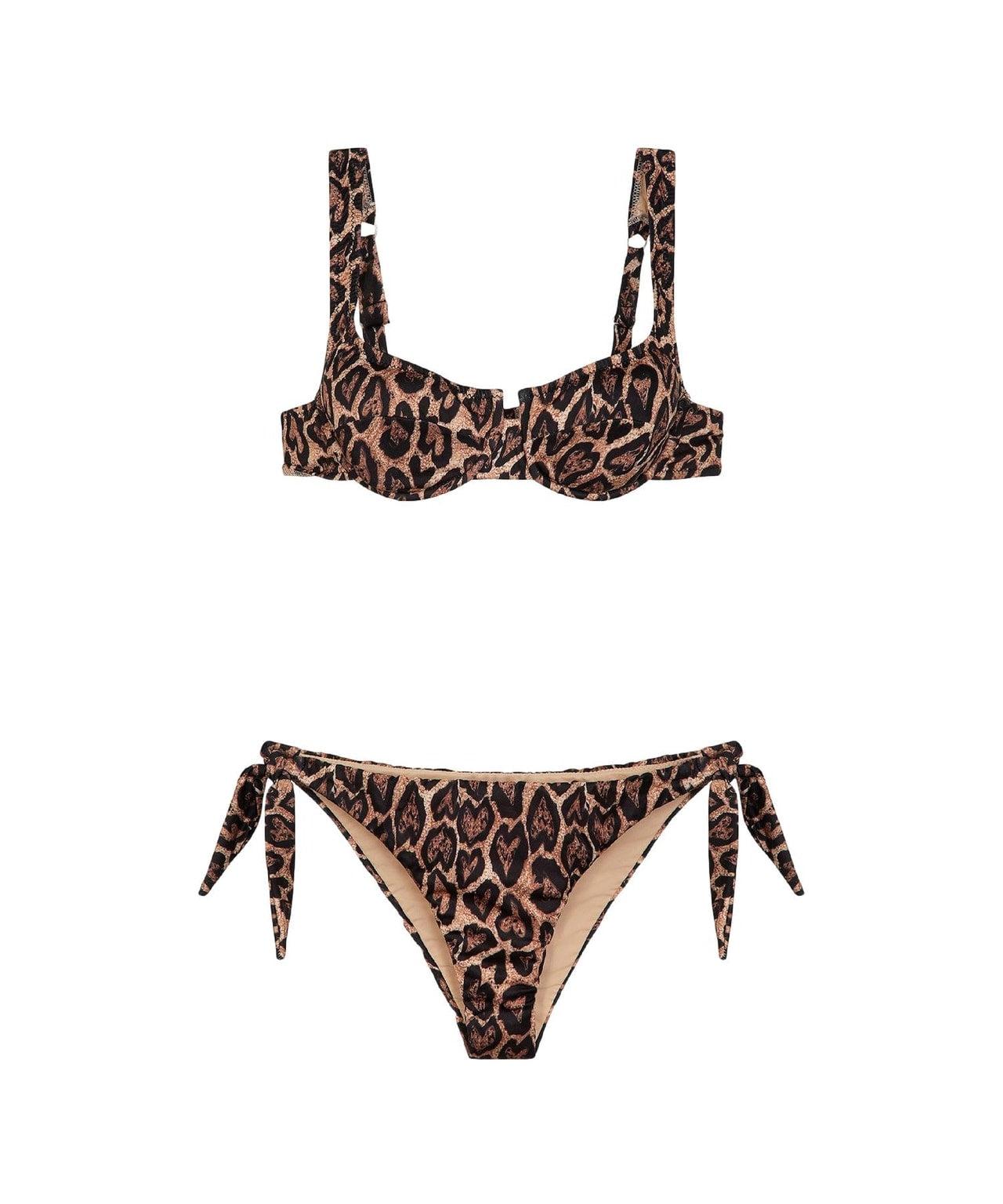 Bikini with animal print Product Image