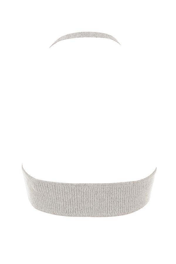 Opal  oatmeal ribbed knit cardigan - sale Product Image