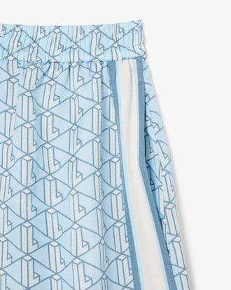 Fluid Monogram Print Shorts Product Image