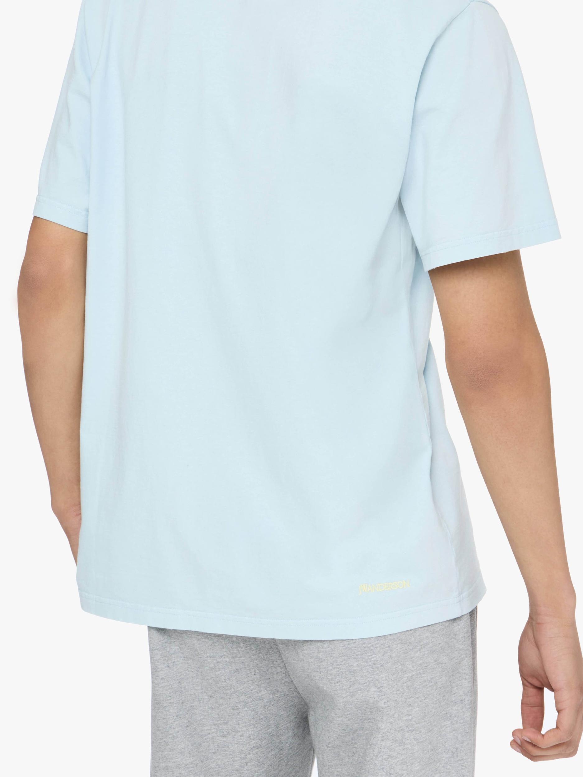 CONTRAST EMBROIDERY T-SHIRT Product Image