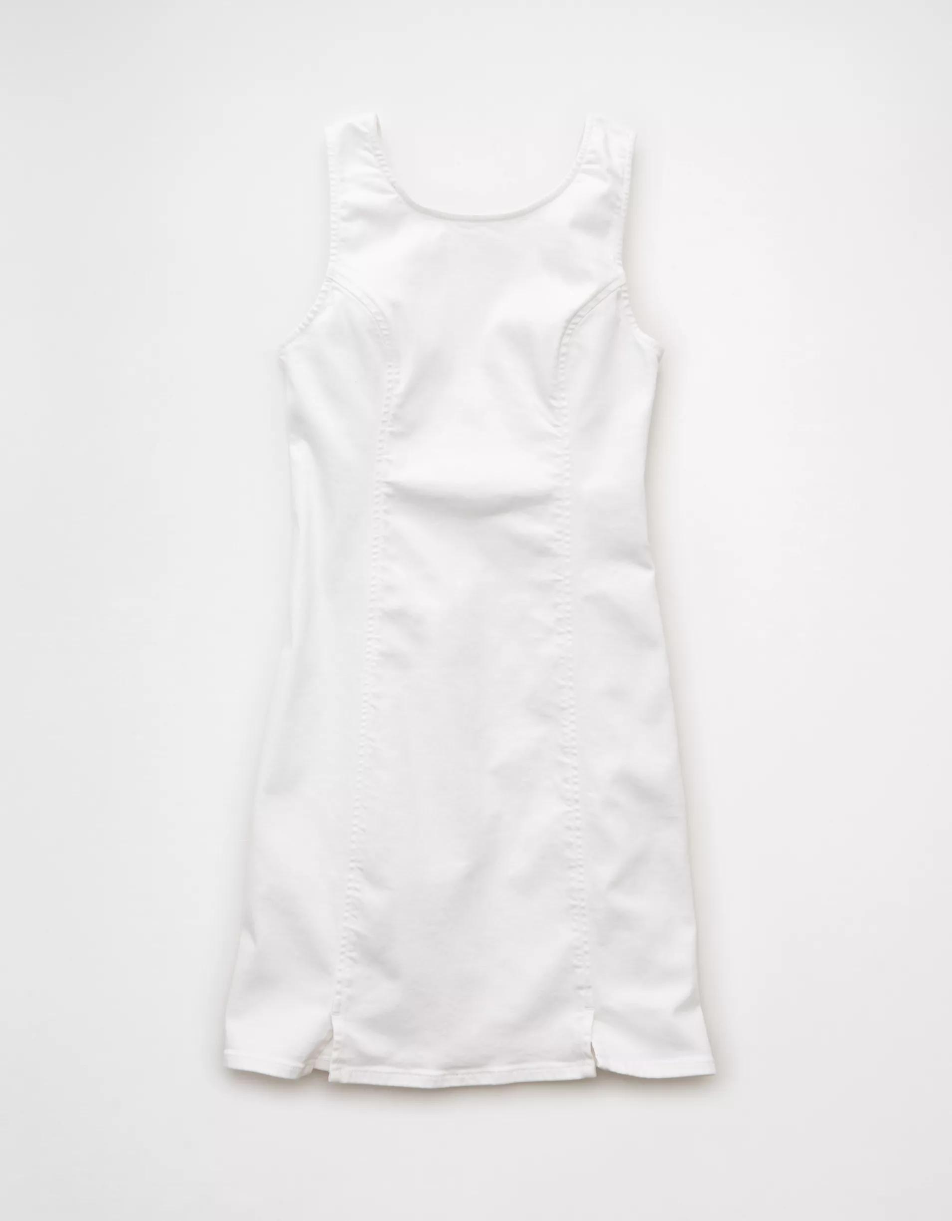 AE Next Level Denim Mini Dress Product Image