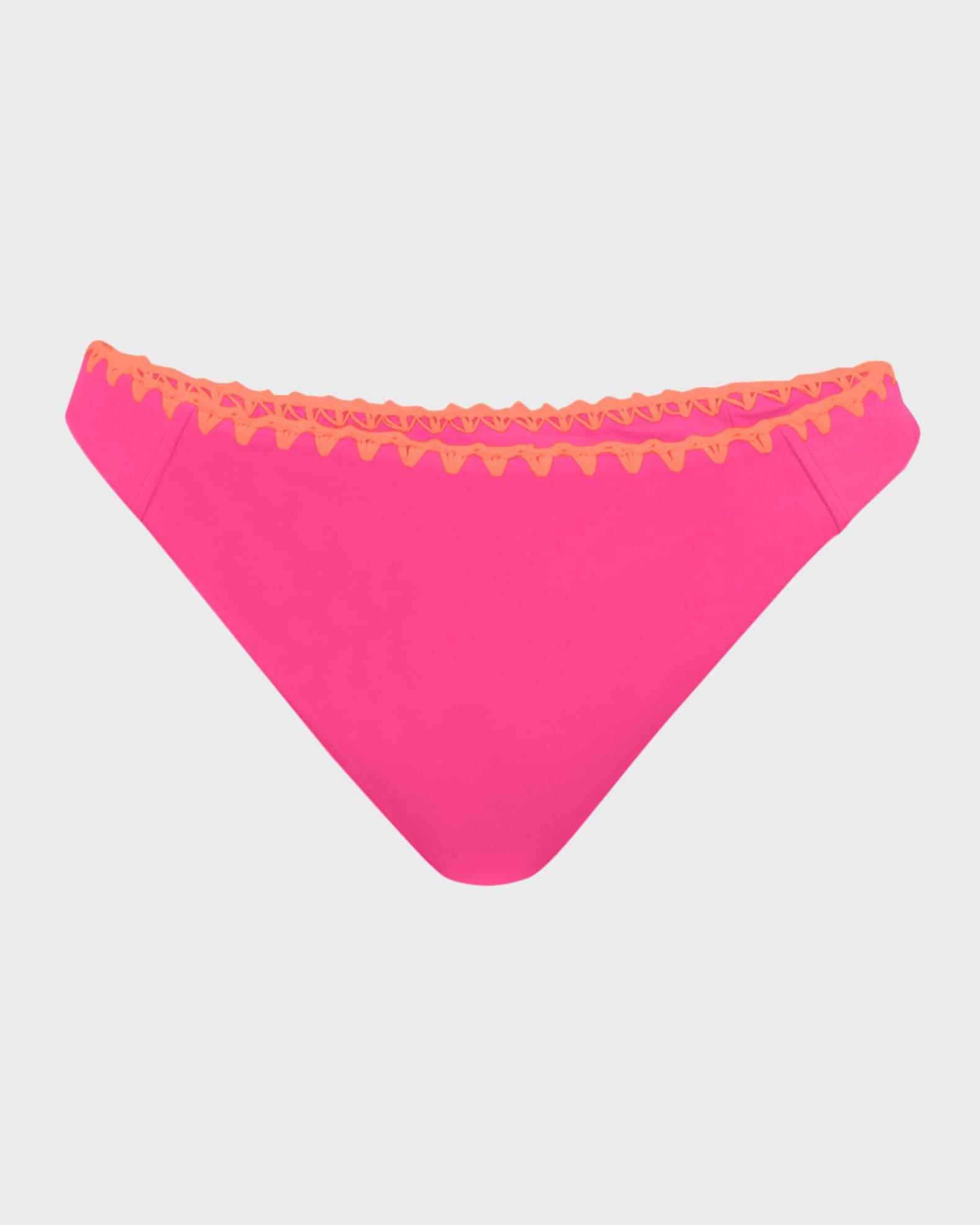 Womens Iliana Crochet-Trimmed Bikini Bottom Product Image