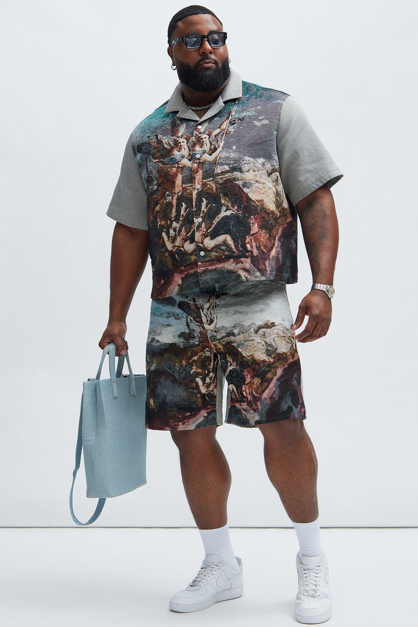 Karl Tapestry Shorts - Multi Color Product Image