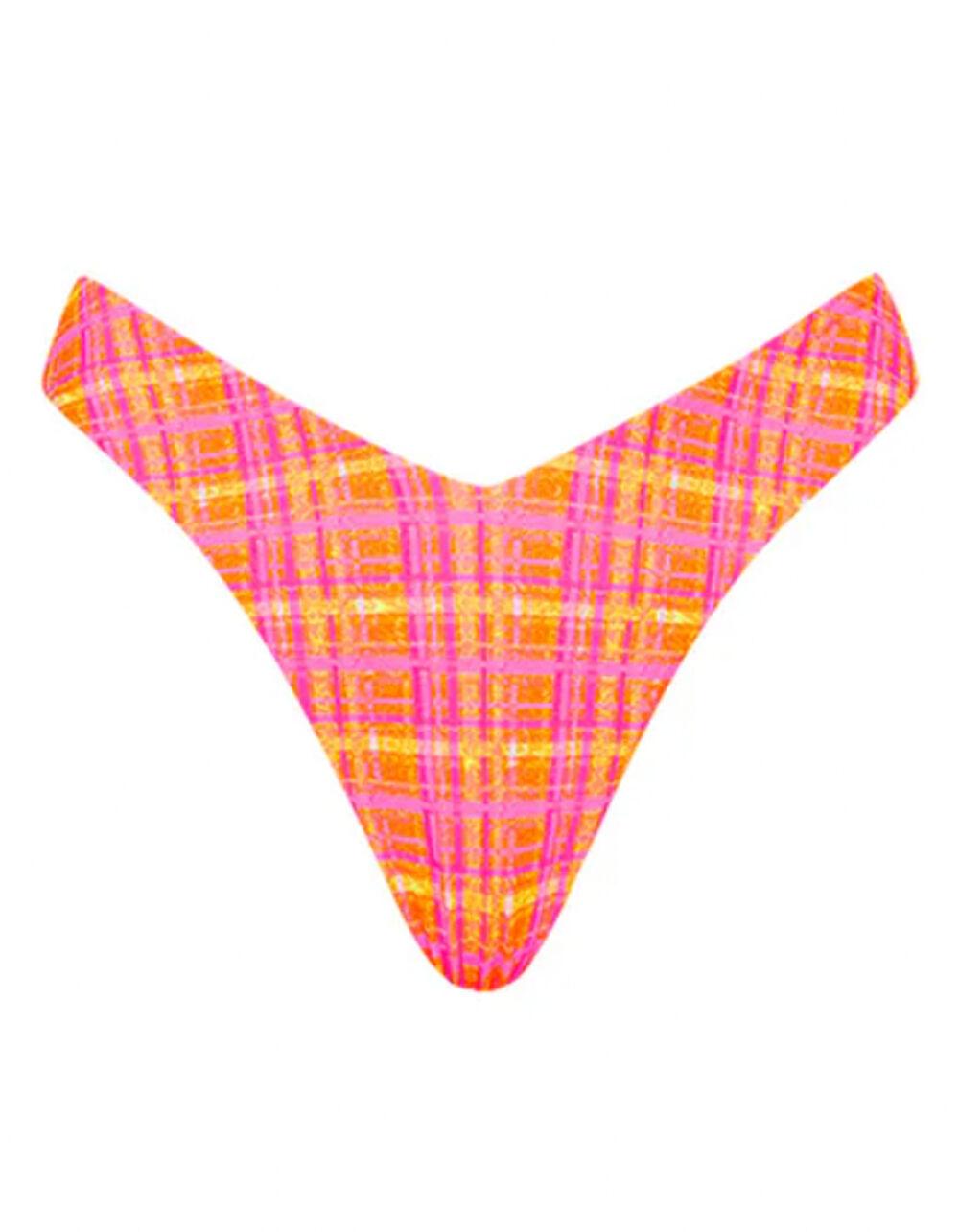 KULANI KINIS  Y Cheeky Bikini Bottoms - ORANGE Product Image