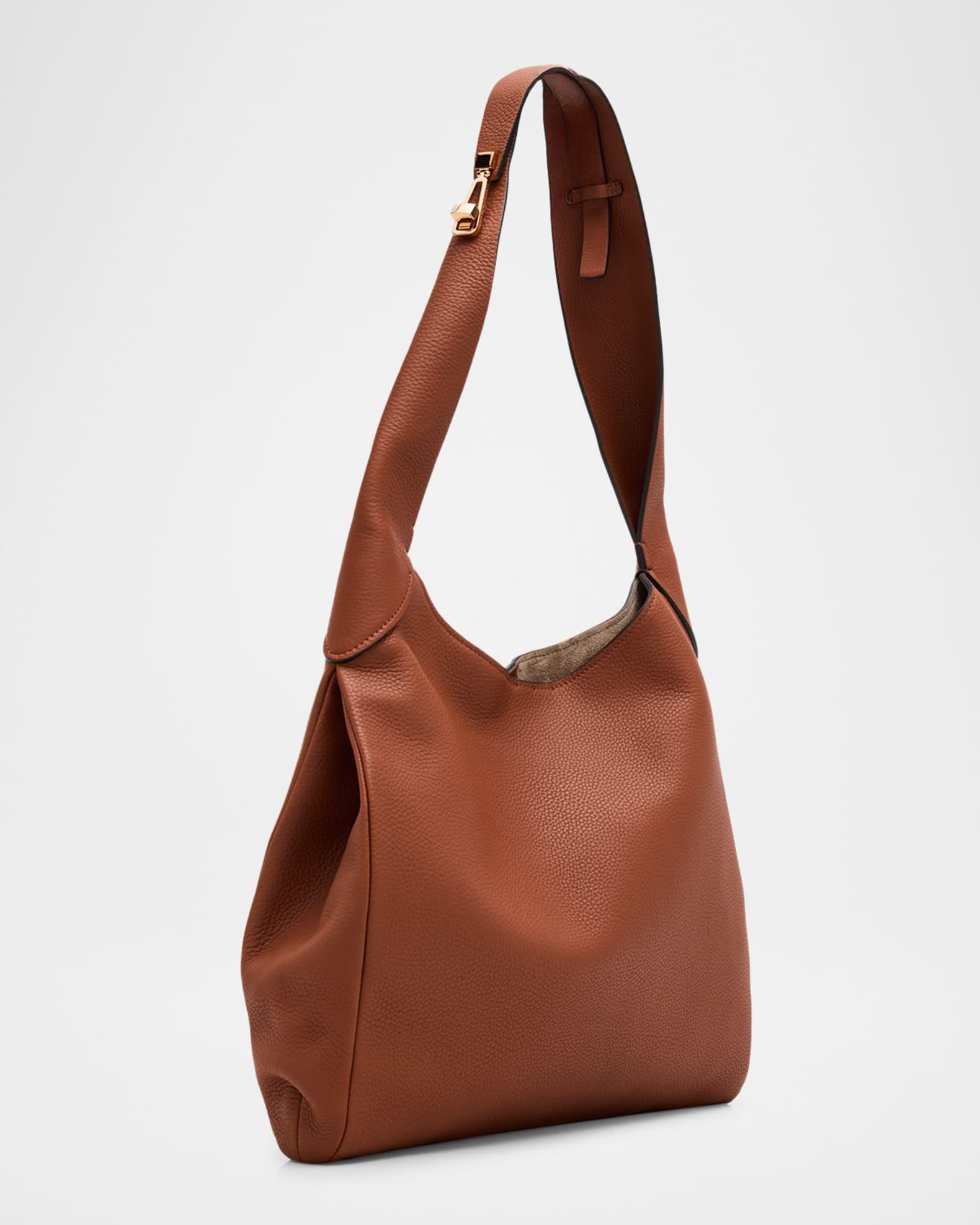 Small Supple Leather Hobo Bag Product Image