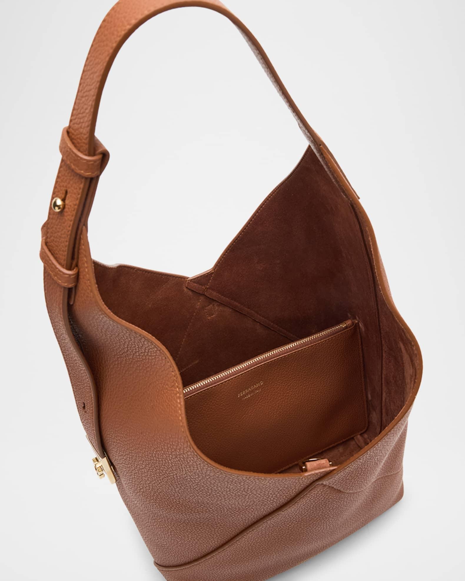 Origami Leather Hobo Bag Product Image