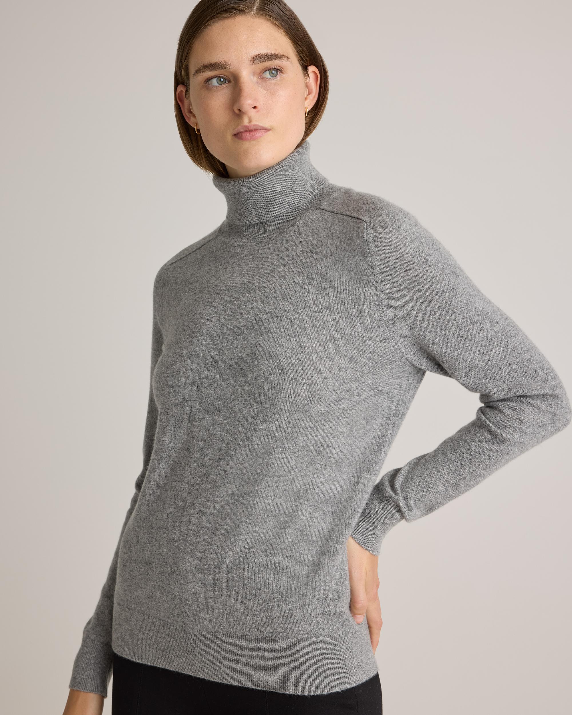 Quince | Women's Mongolian Cashmere Sweater Size XS Product Image