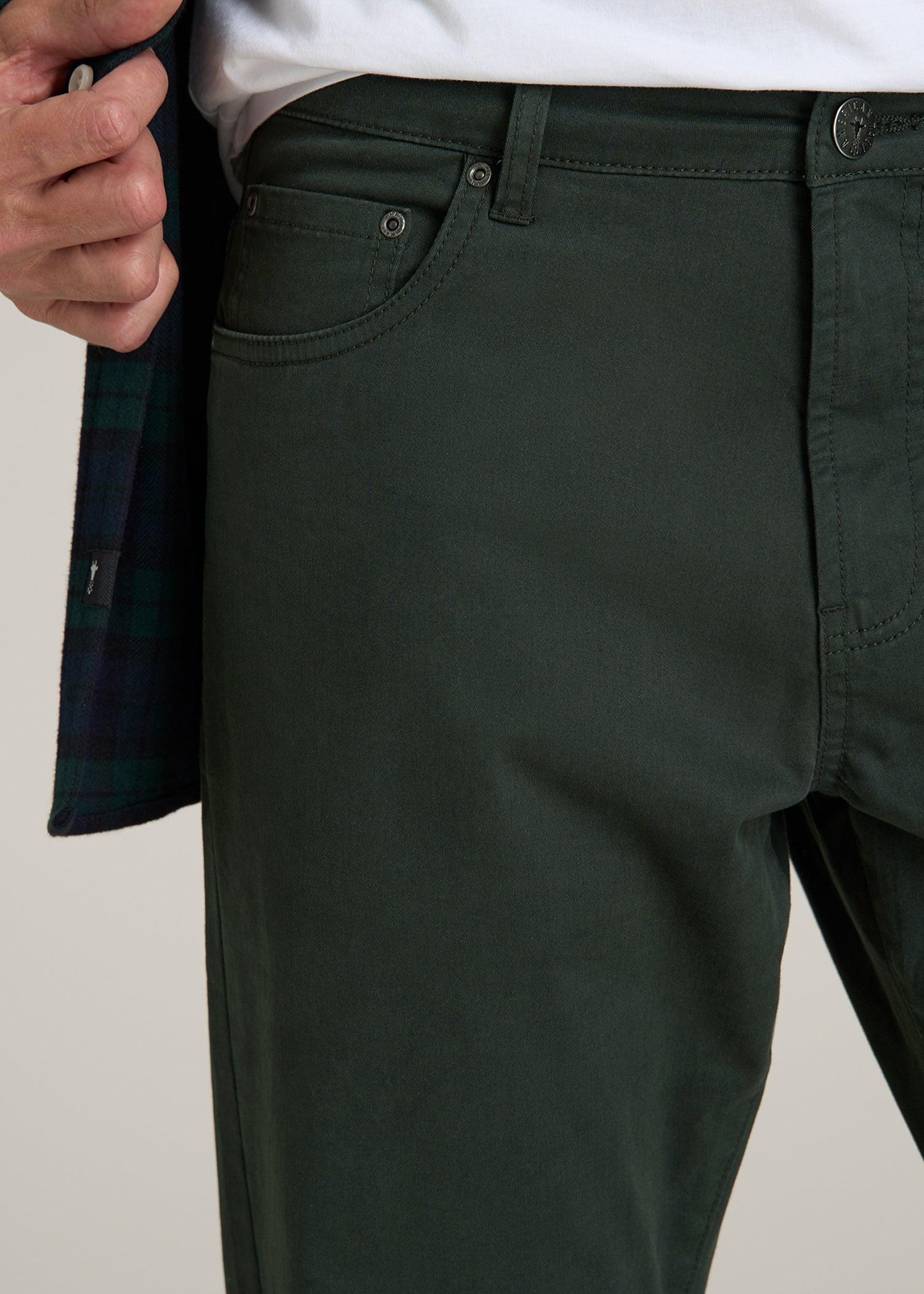 J1 STRAIGHT Leg Five-Pocket Pants for Tall Men in Pine Grove Male Product Image